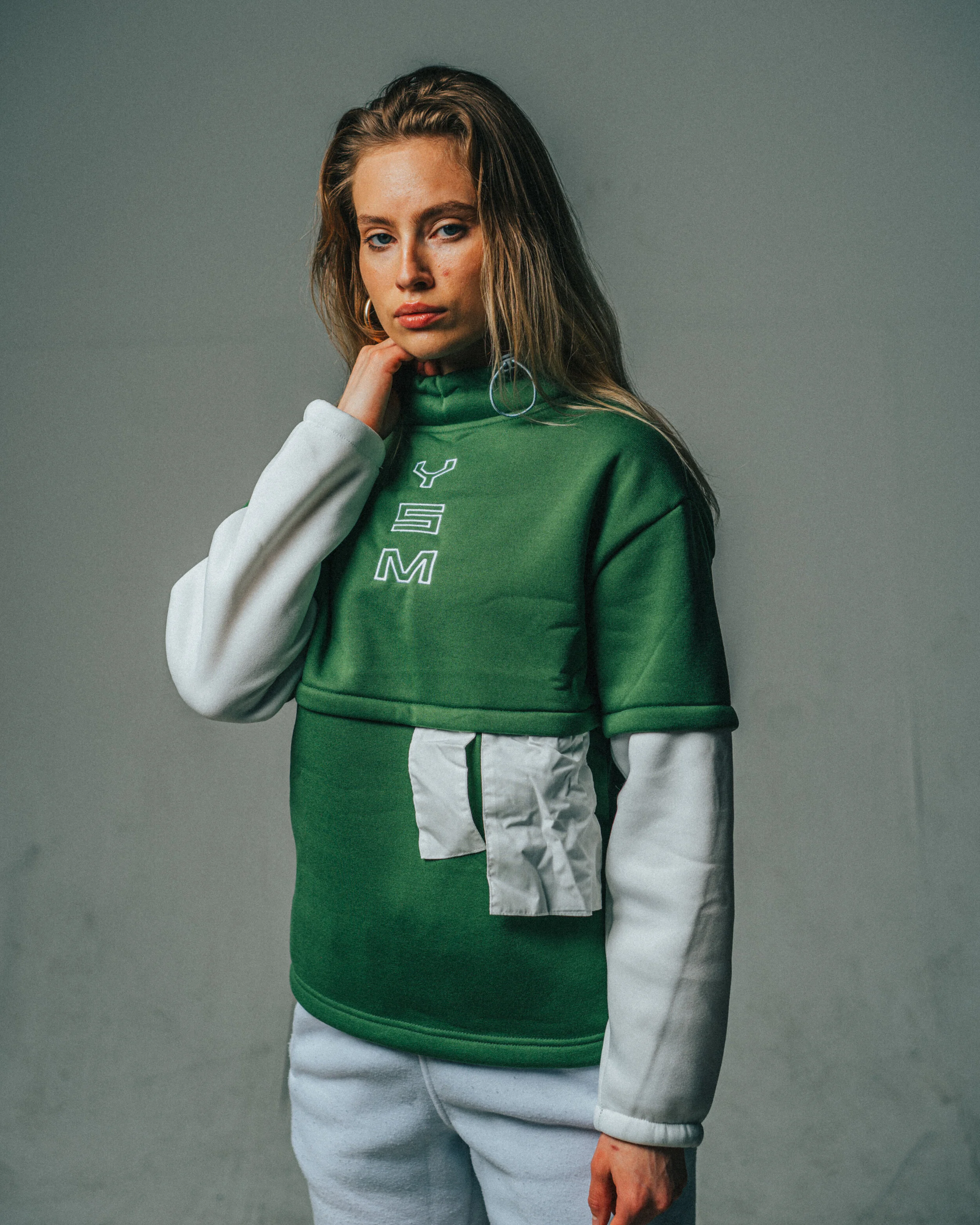 GIRLS MOCKNECK FLEECE