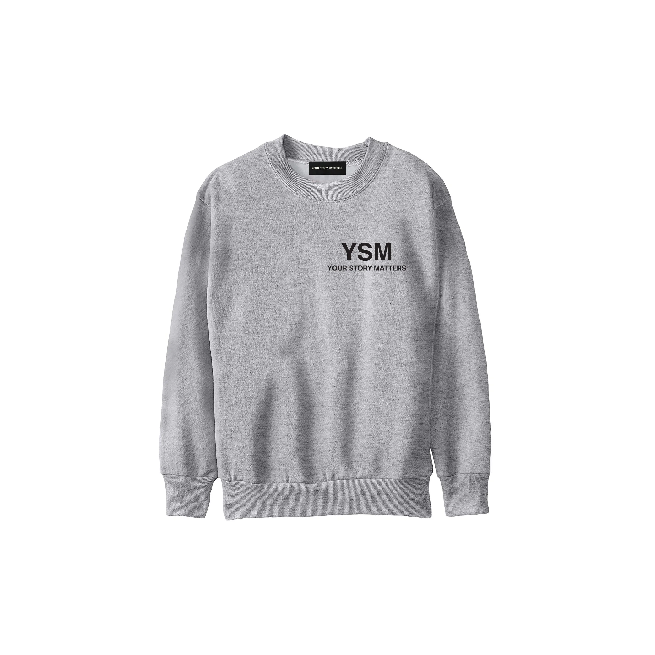 BASICS SWEATSHIRT - GRAY