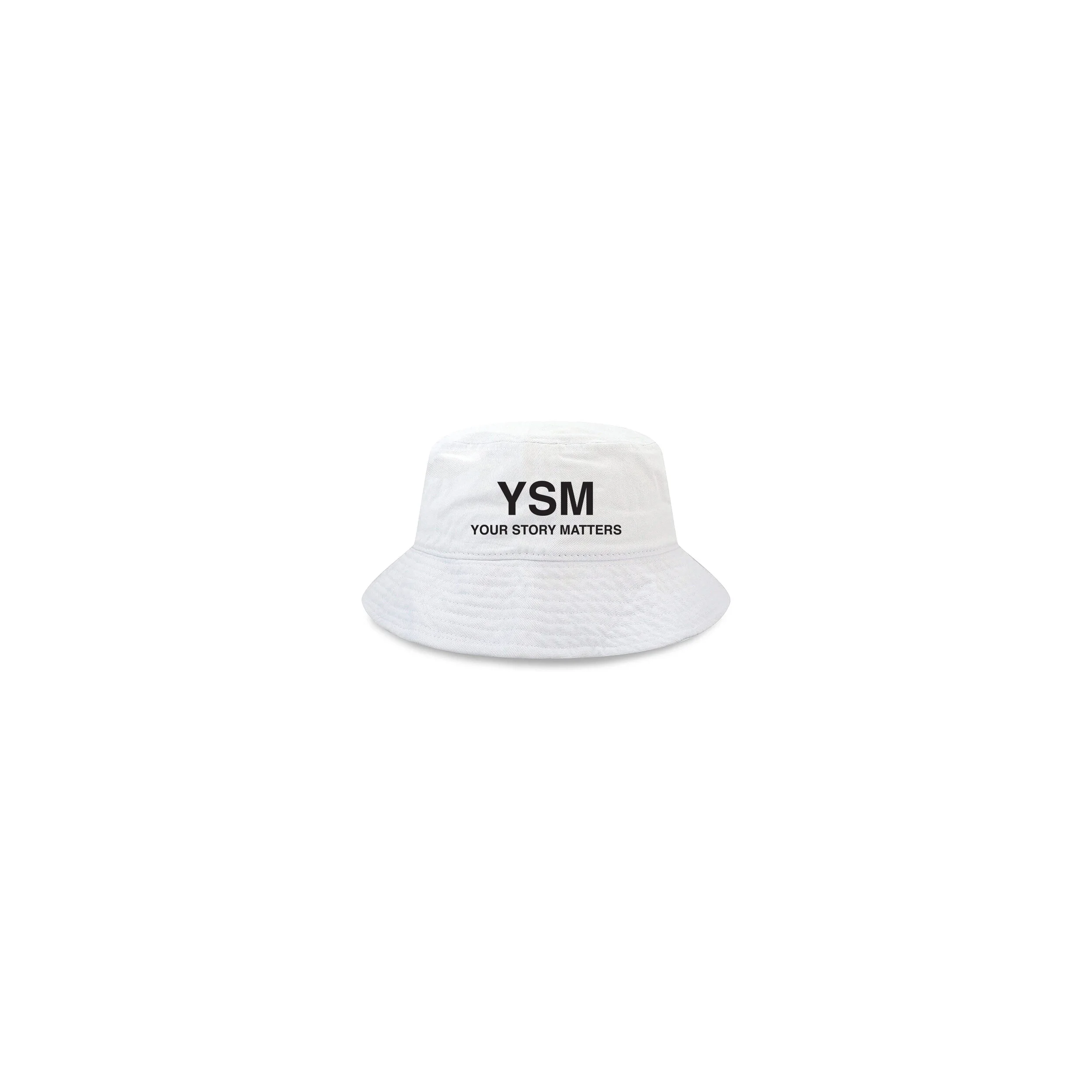 BASICS BUCKET HAT - WHITE