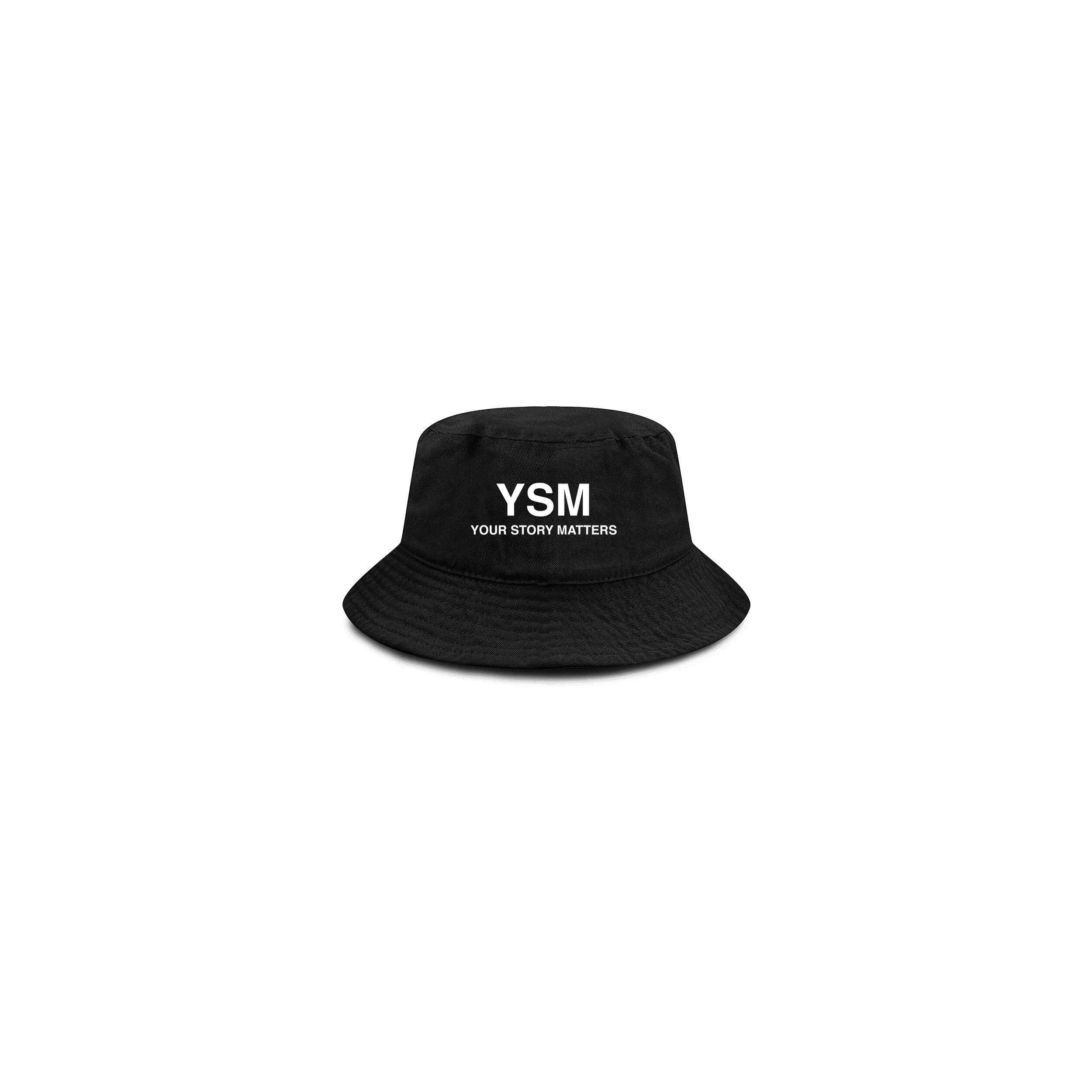 BASICS BUCKET HAT - BLACK