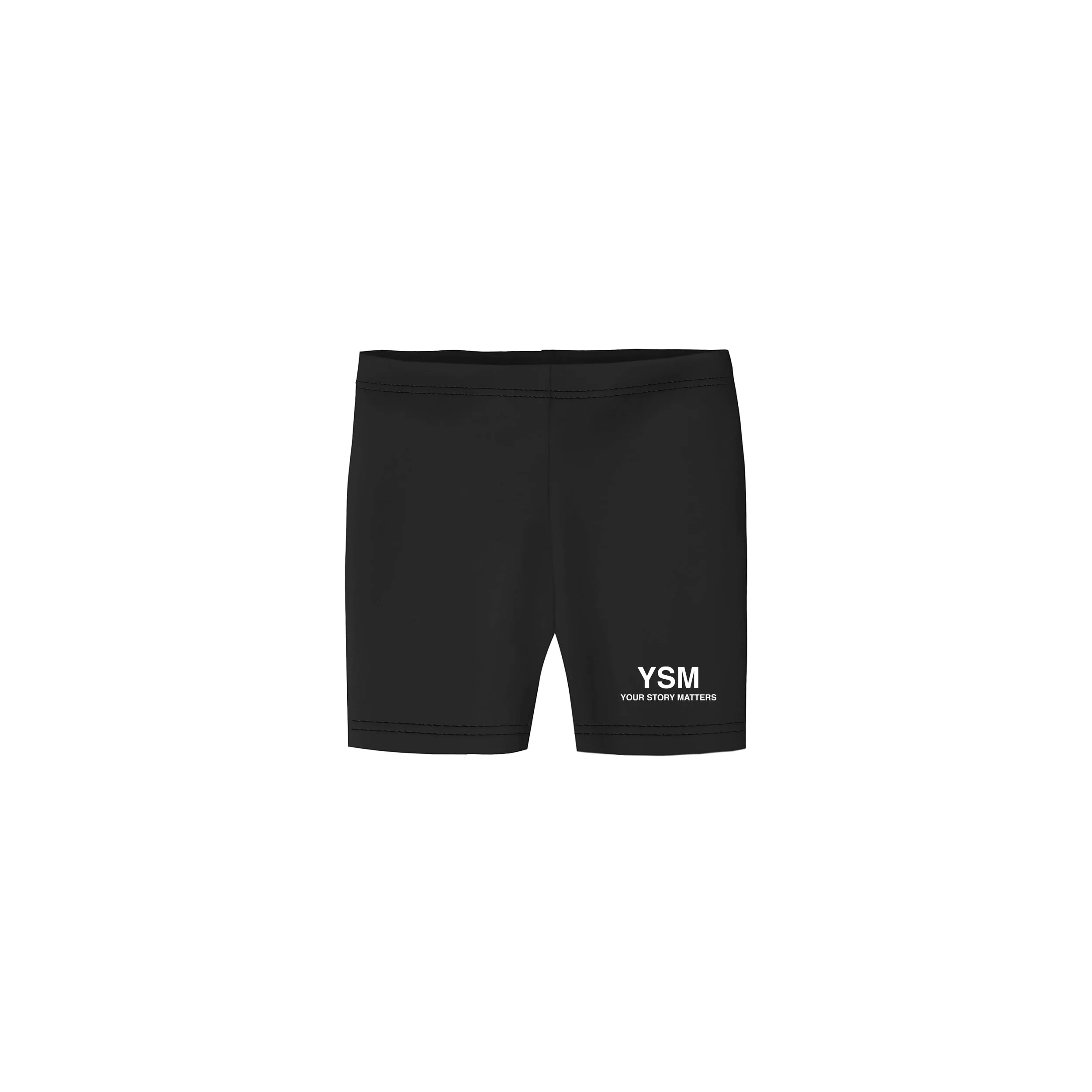 BASICS BIKER SHORTS - BLACK
