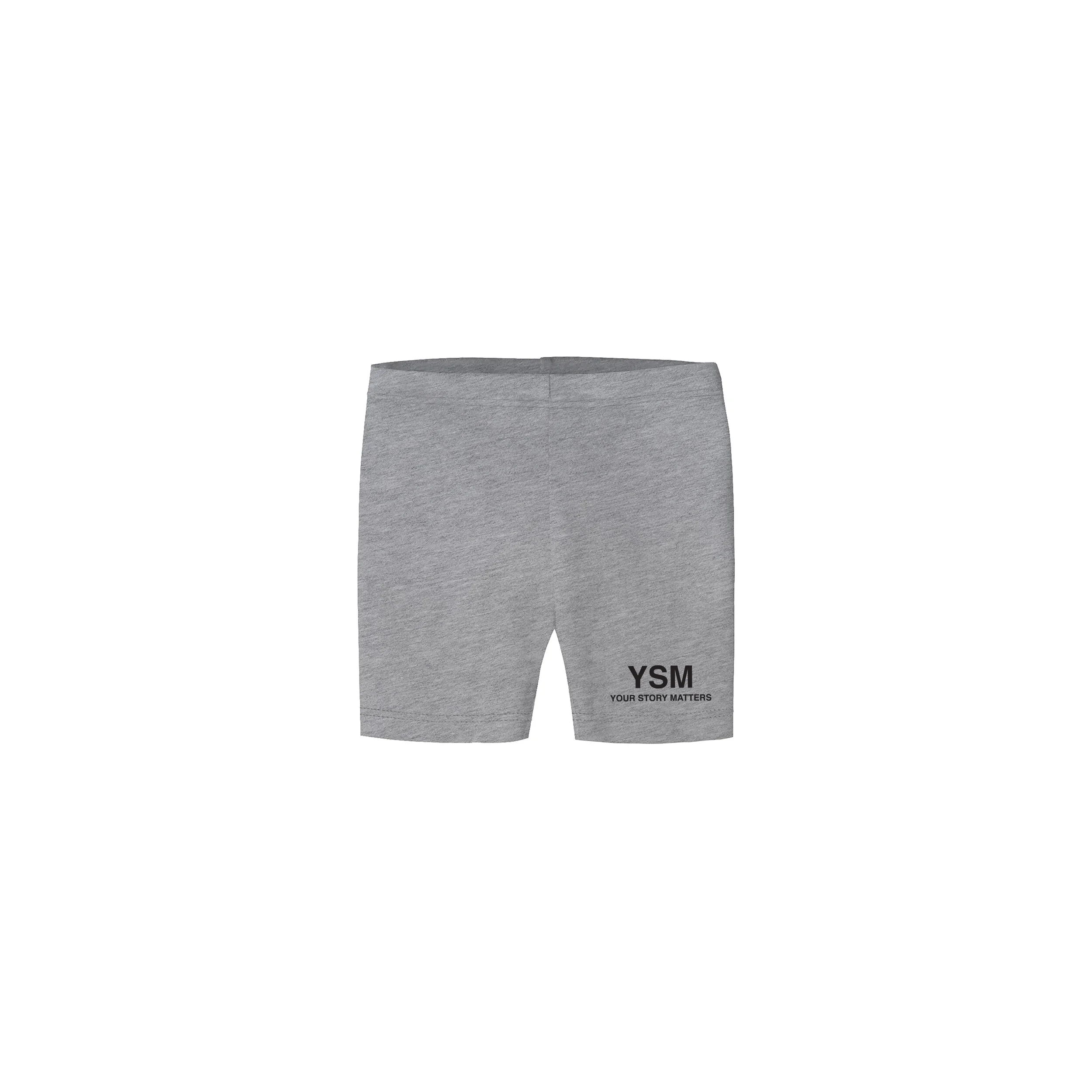 BASICS BIKER SHORTS - GRAY