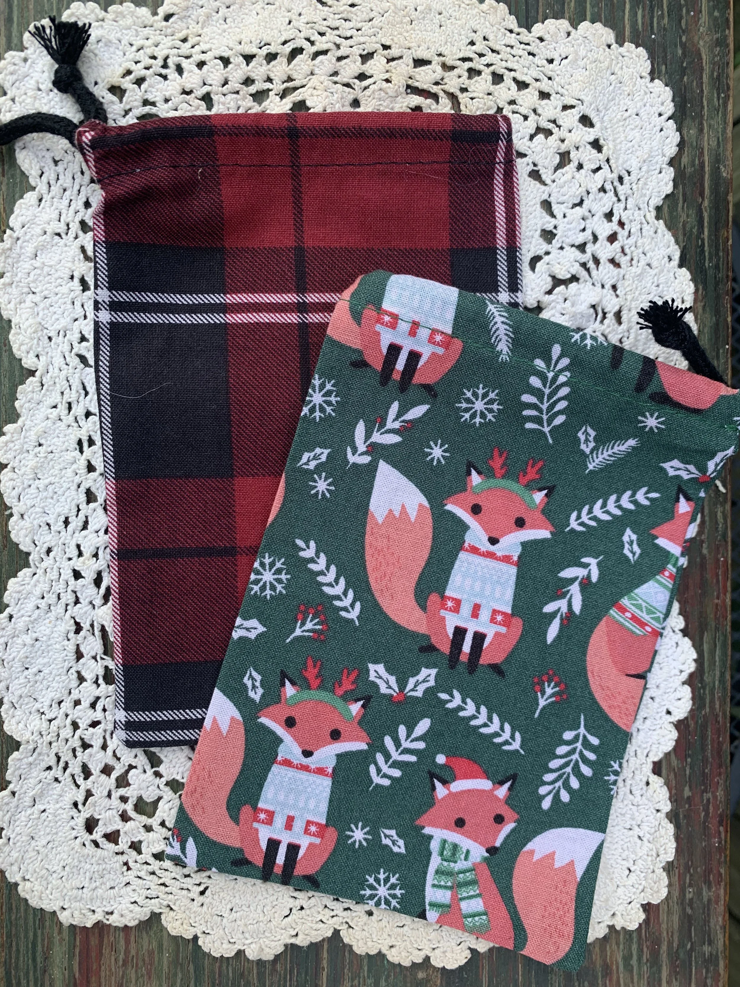 Red Plaid & Fox Small Gift Bags.jpg