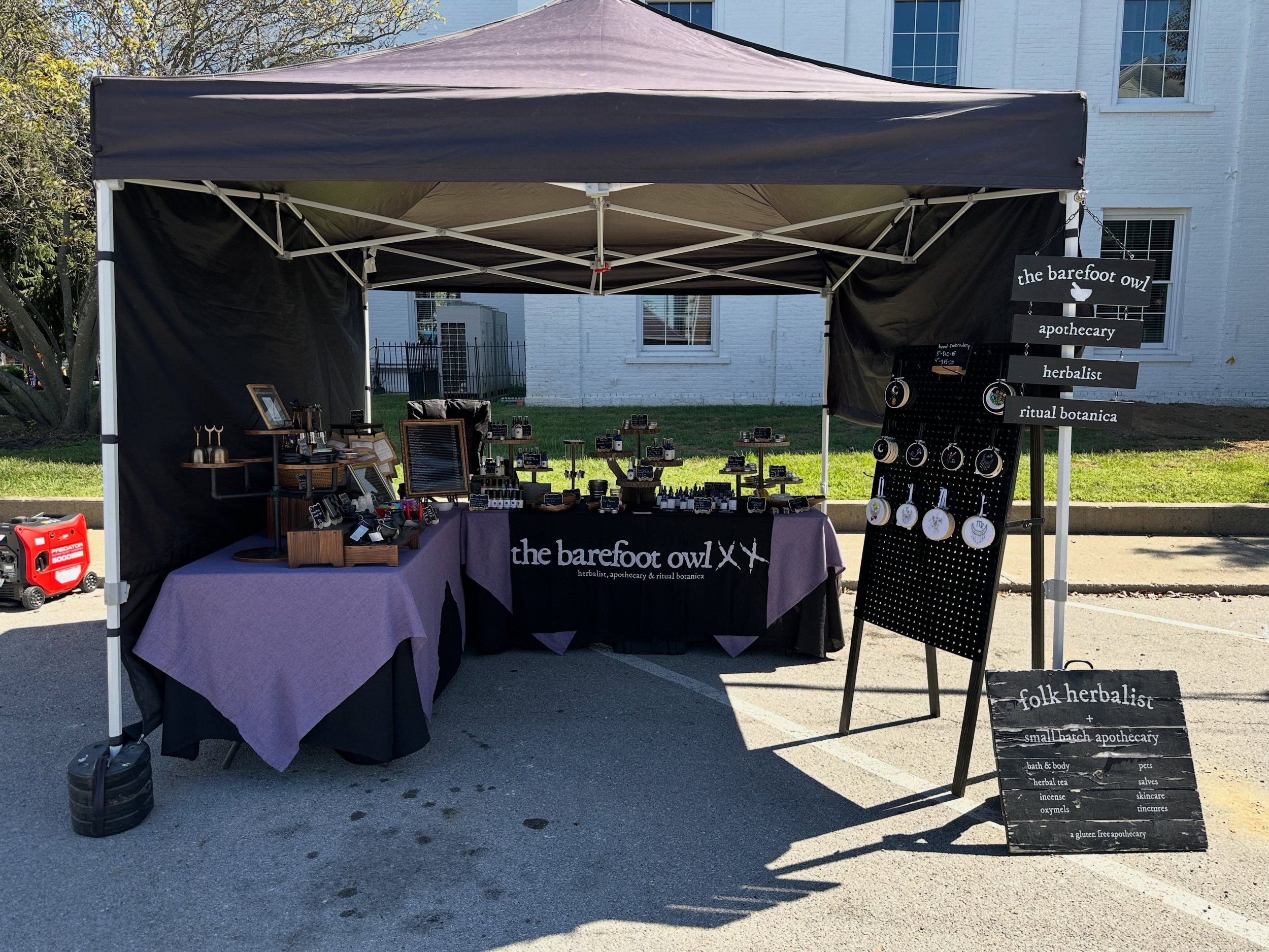 I&rsquo;m setup @witchesdayout till 7p today. You can find me on Court St, across from the stage.