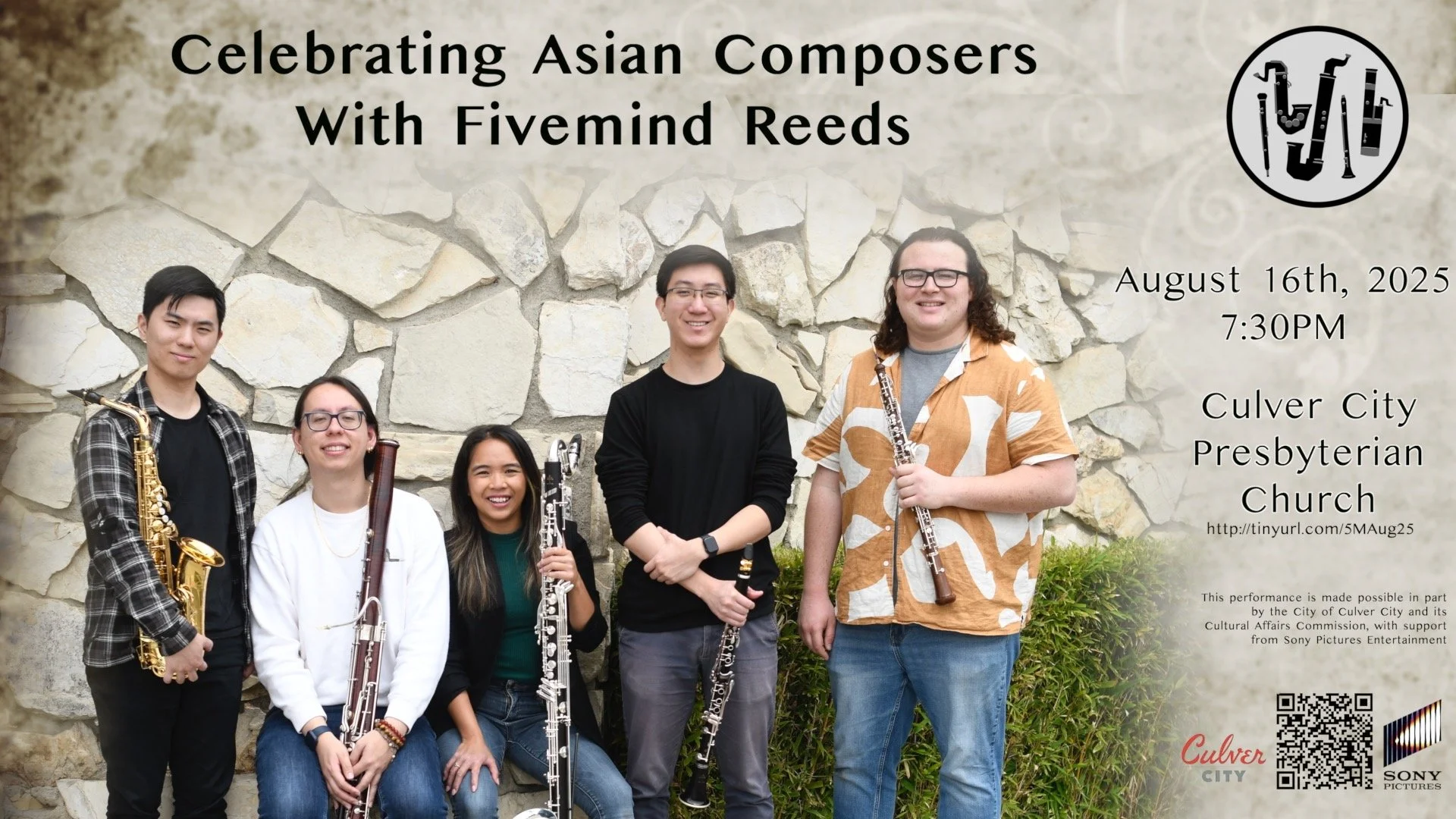 Celebrating Asian Composers with Fivemind Reeds