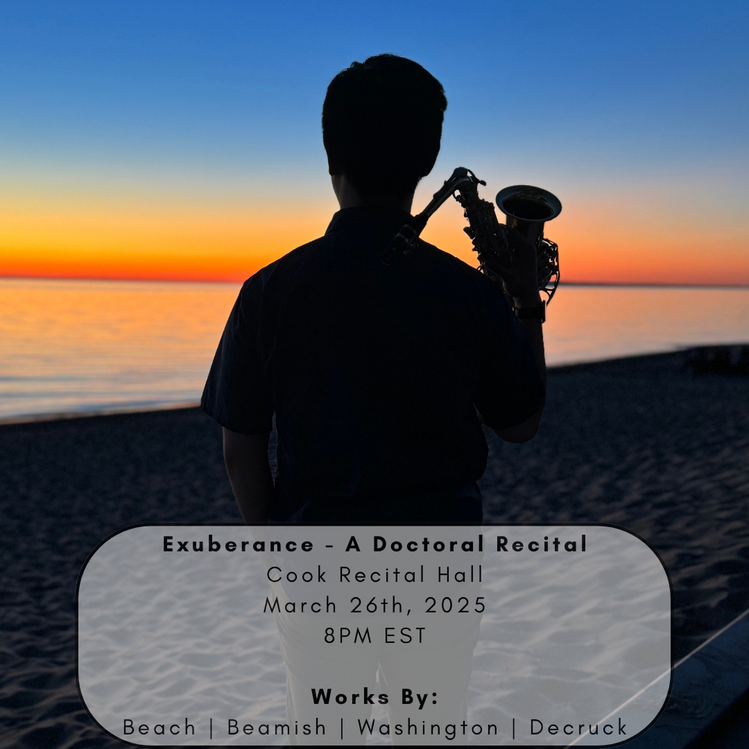 Exuberance - A Doctoral Recital