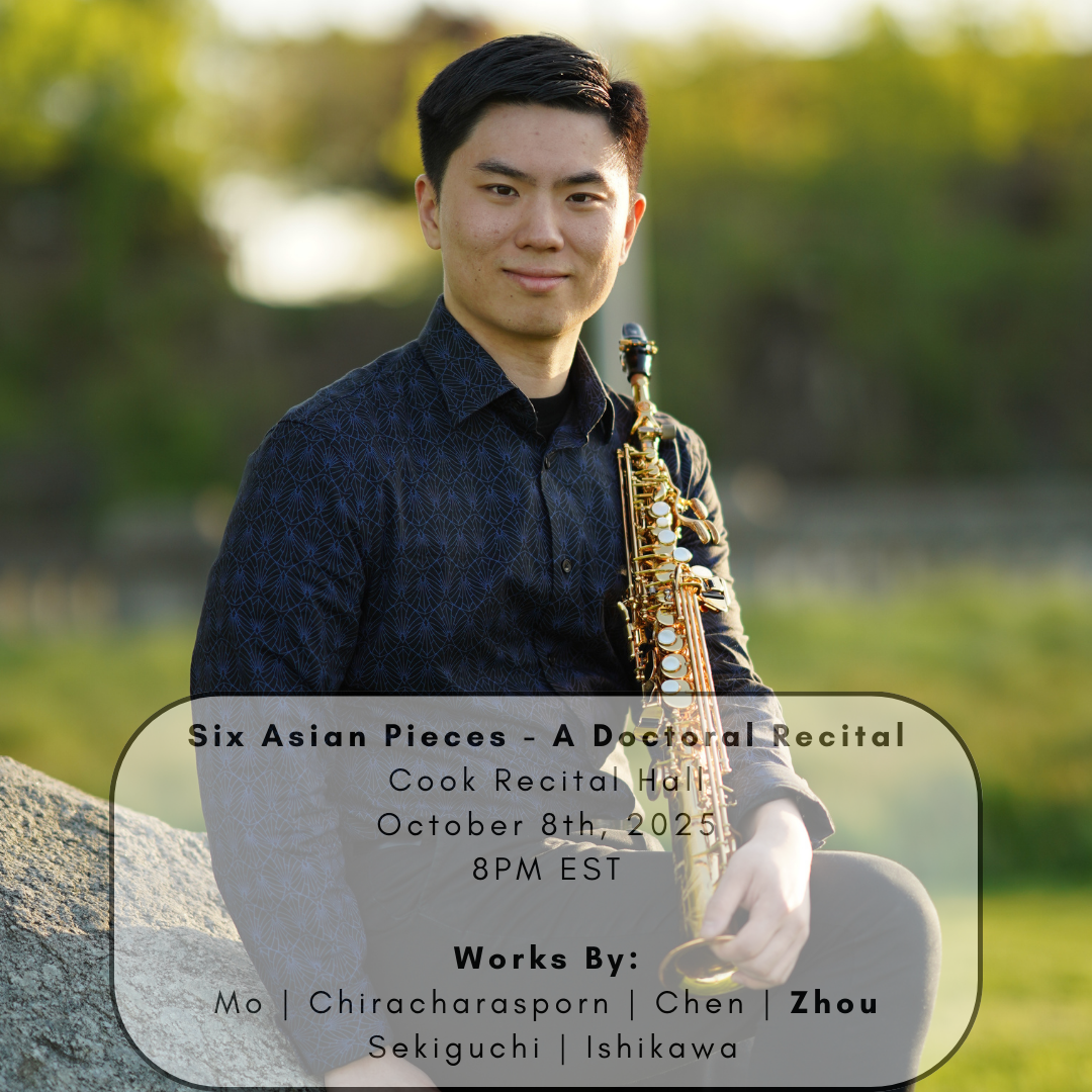 Six Asian Pieces - A Doctoral Recital