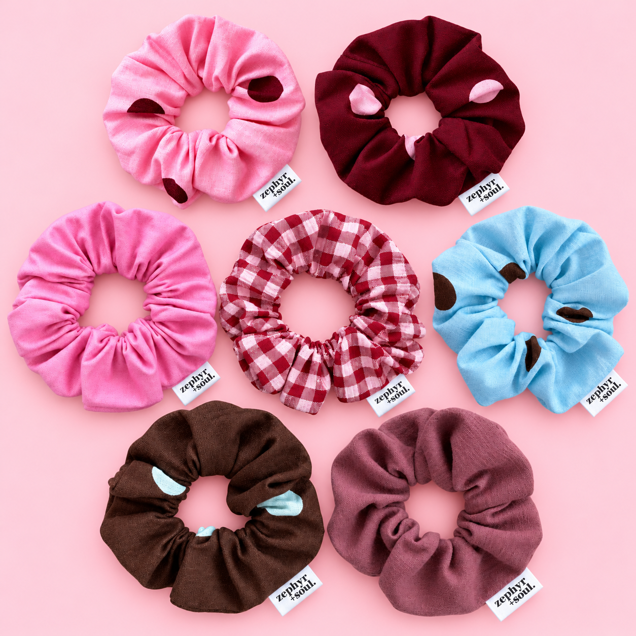 Zephyr + Soul Scrunchies