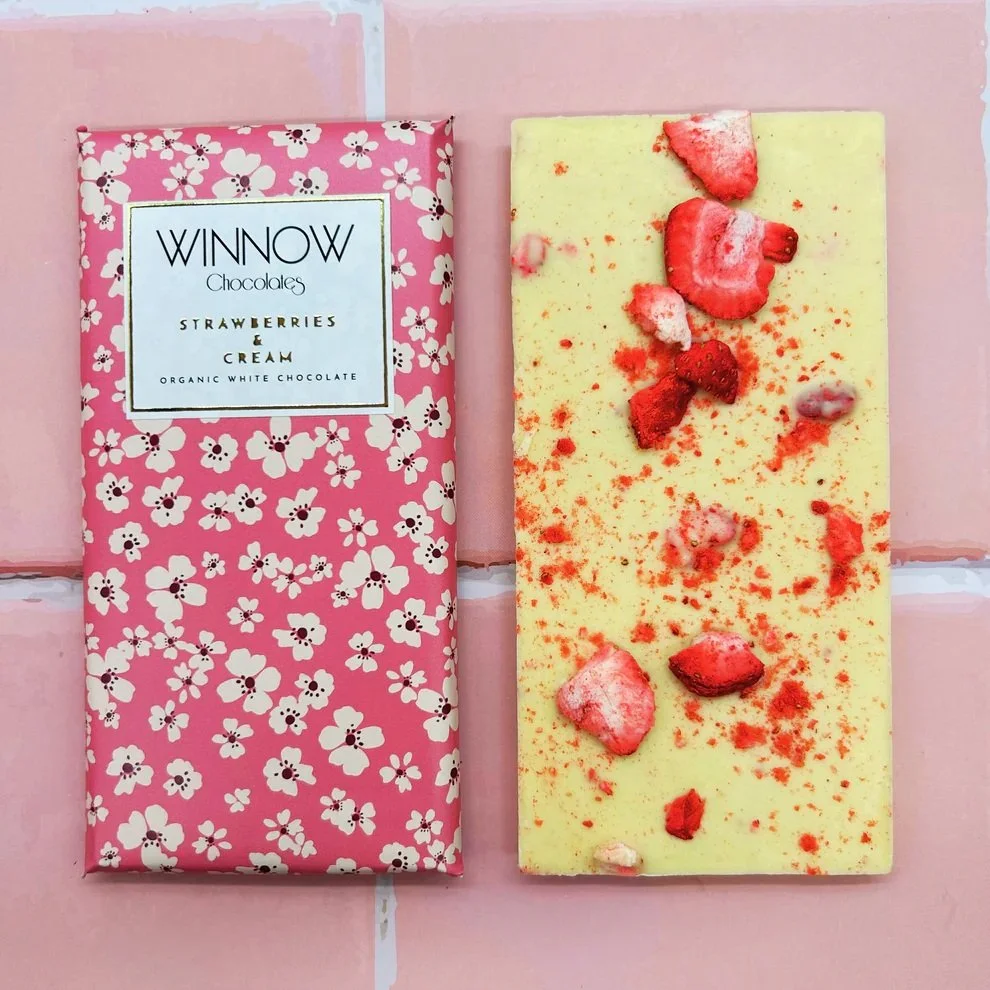 Strawberries & Cream - (White) Chocolate