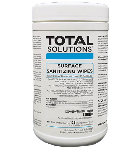 Surface Sanitizing Wipes