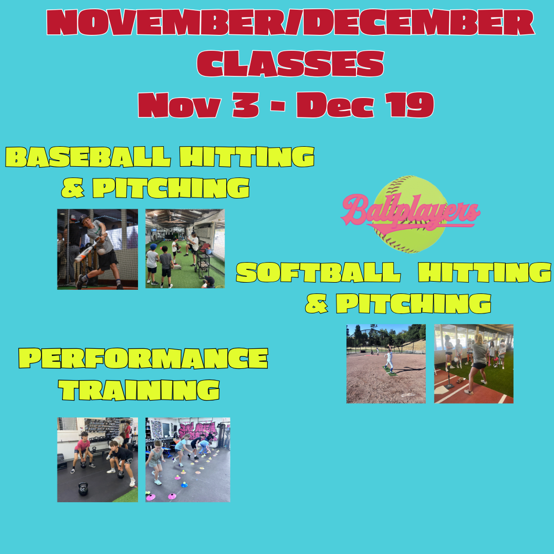 November/December Classes 