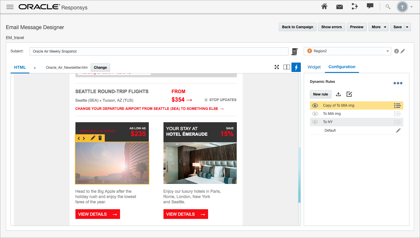  Personalized content 