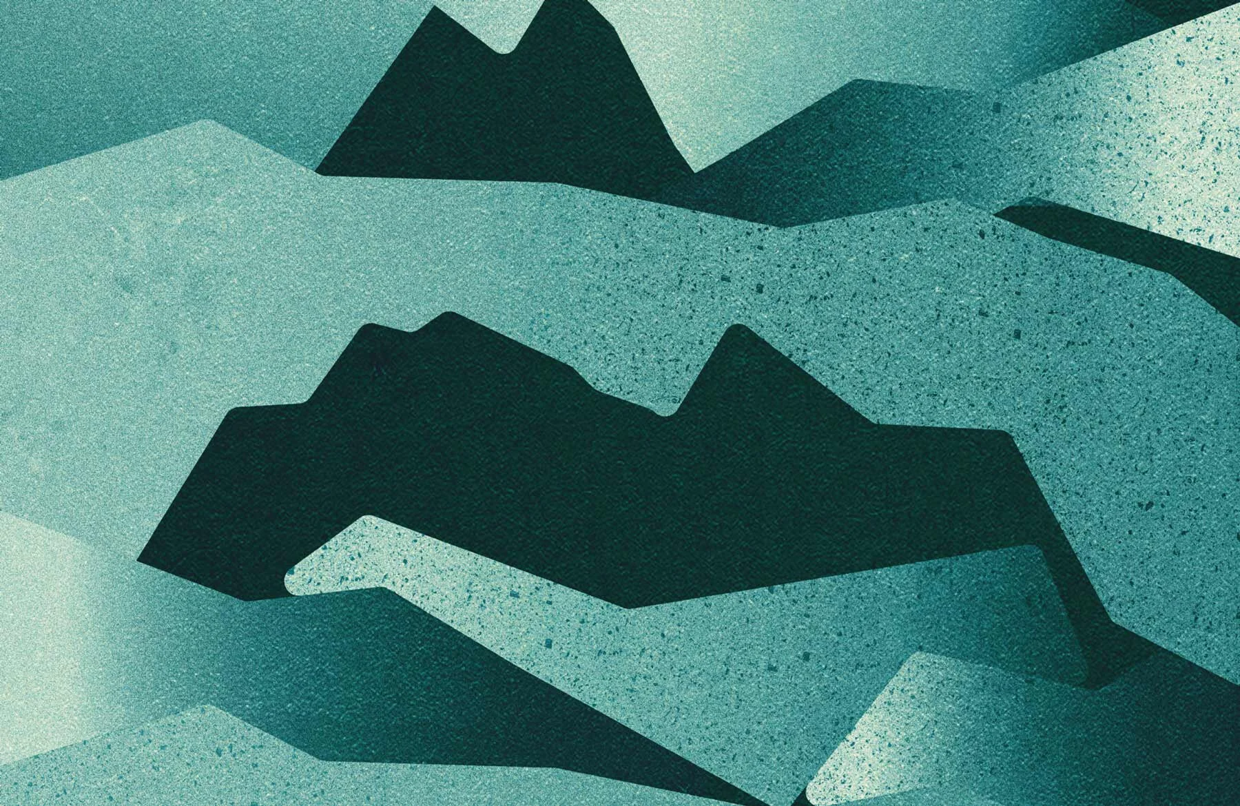 Our Logo Background takes its inspiration from the view of the Swiss Alps as you stand next to Zurich lake. It represents the different hews of green and blue of the distant Alps with their different textures. The textile layers and textures takes its design elements from the antique Swiss travel posters.