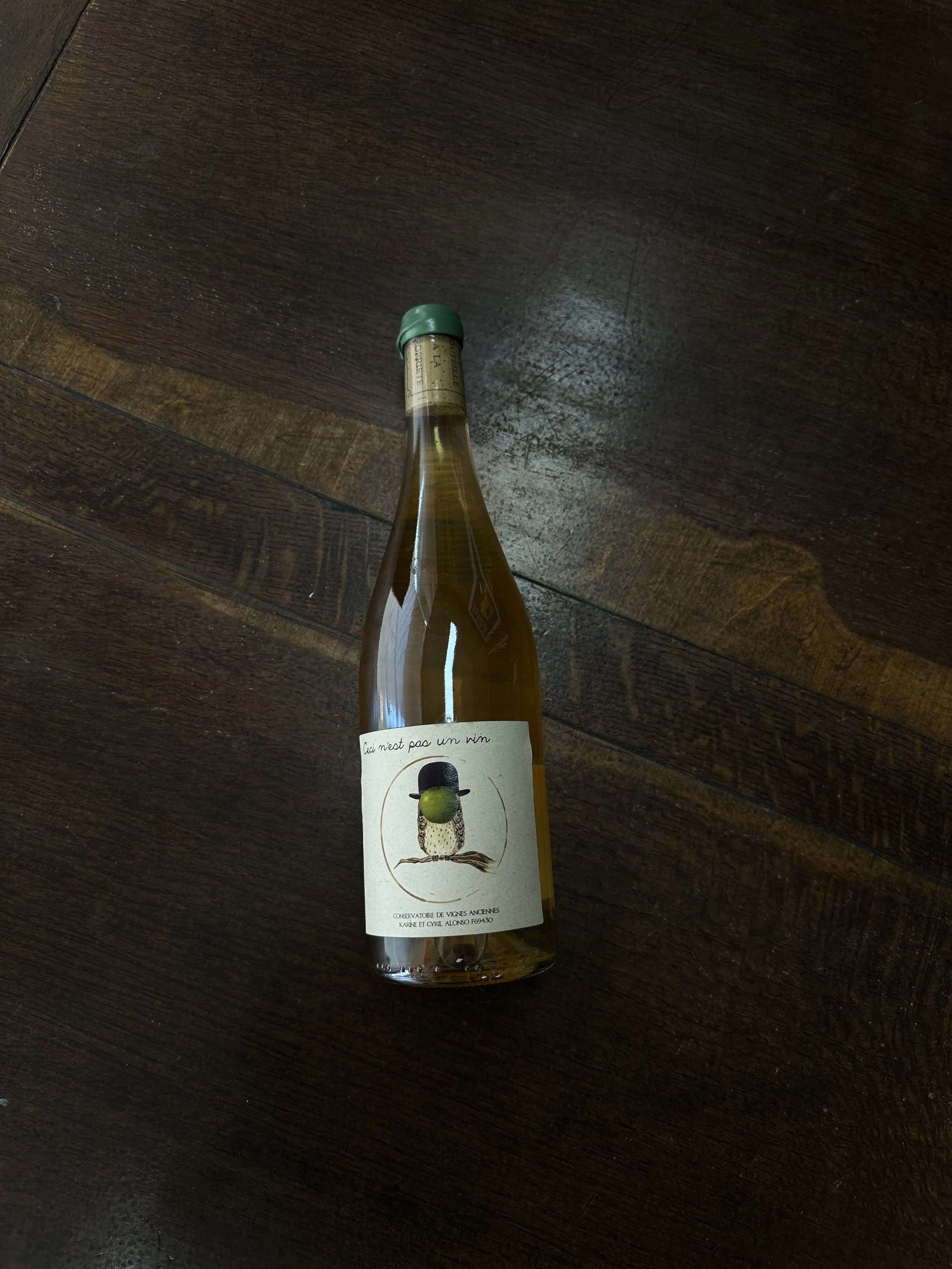 2021 Cyril Alonso 'Ceci Niest Pas Un Vin'