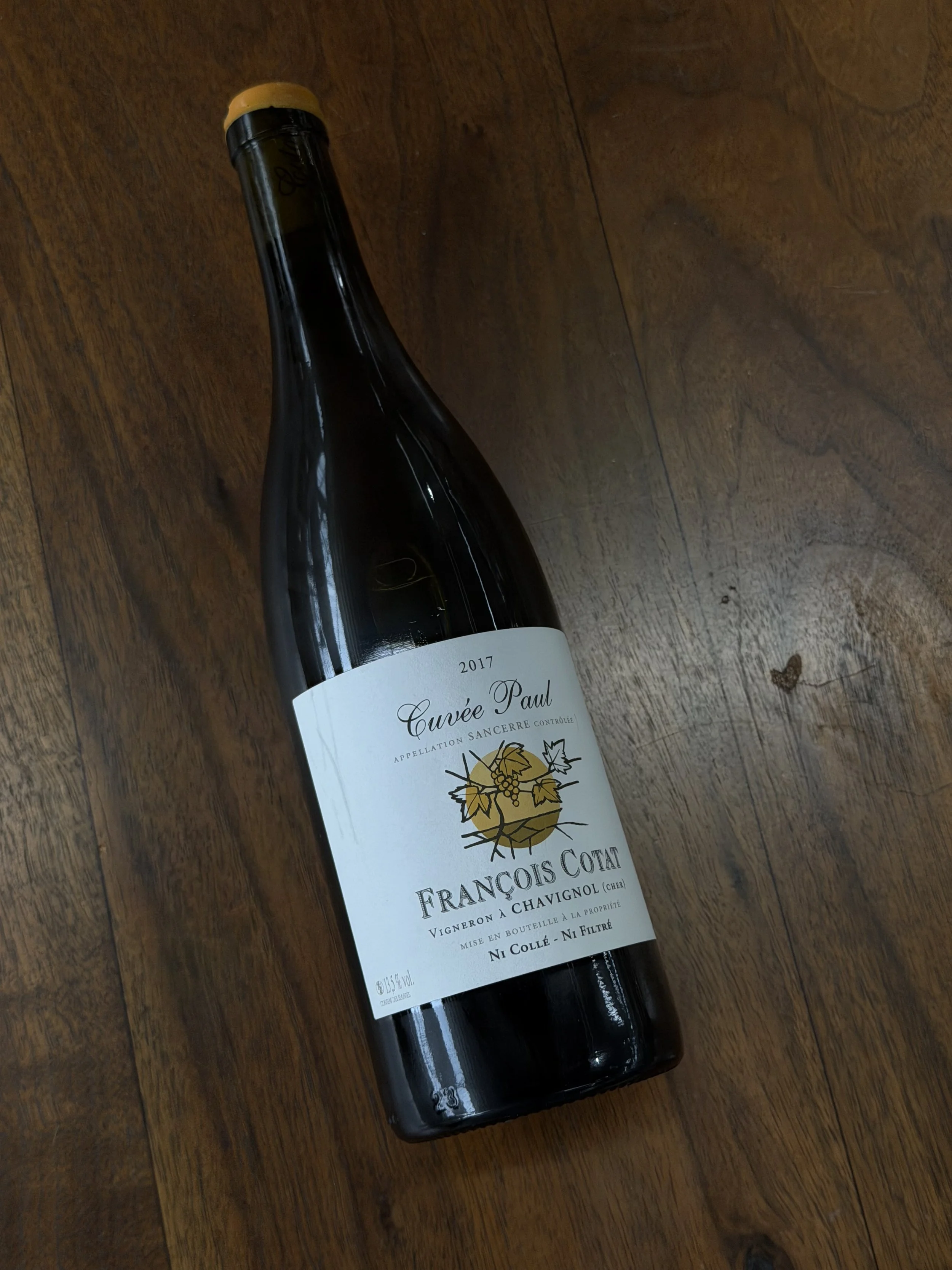 Francois Cotat 'Cuvée Paul' 2017