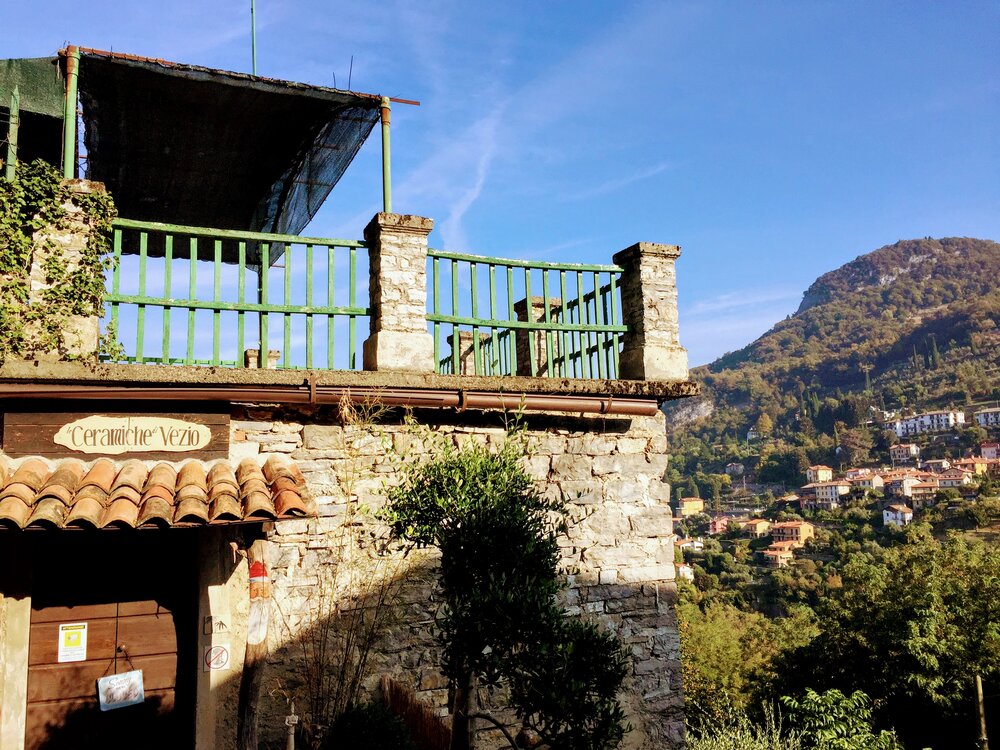 Walk up to Castello di Vezio