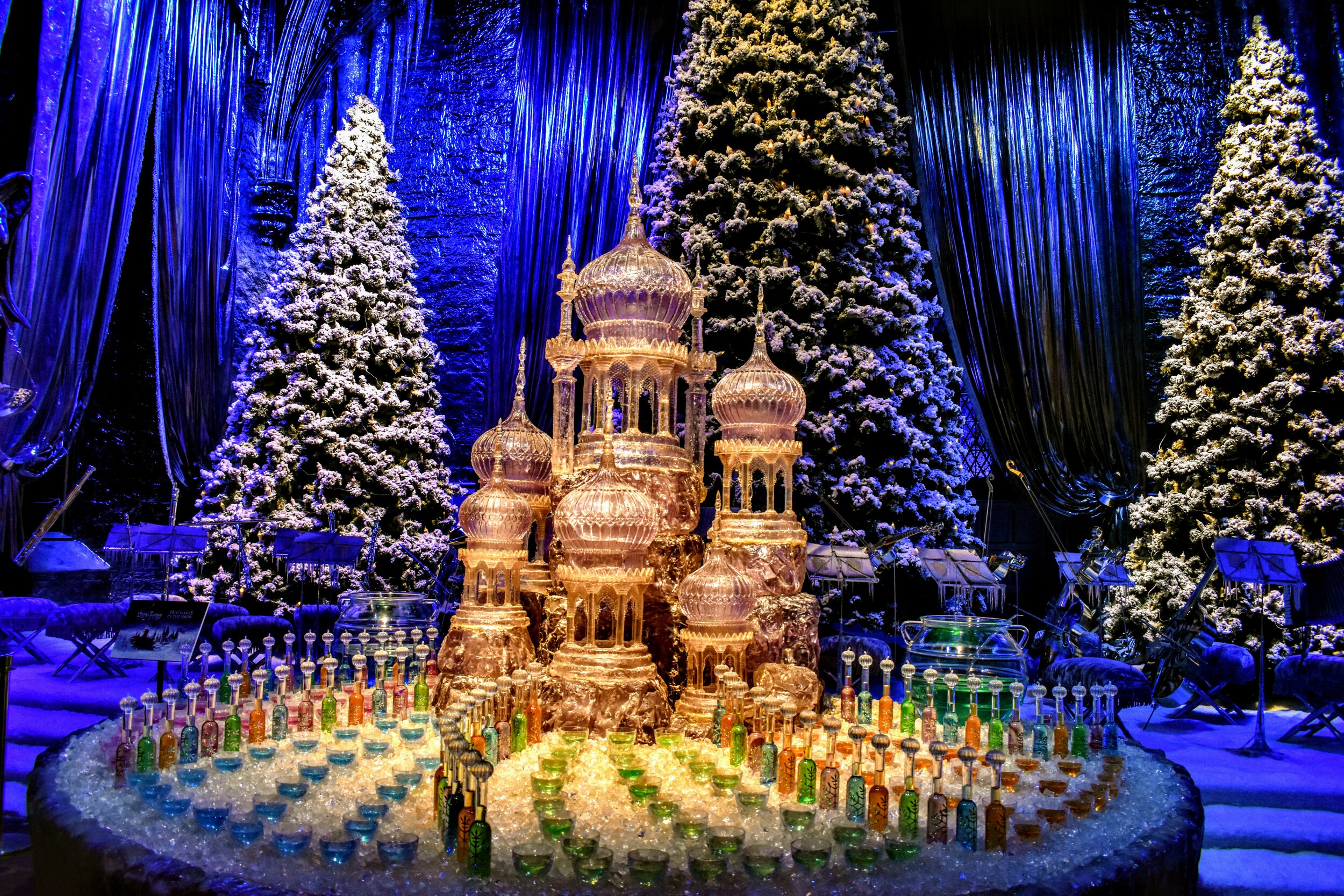 Yule Ball Ice Sculpture