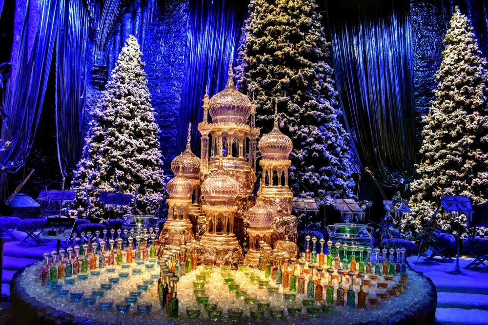 Yule Ball Ice Sculpture