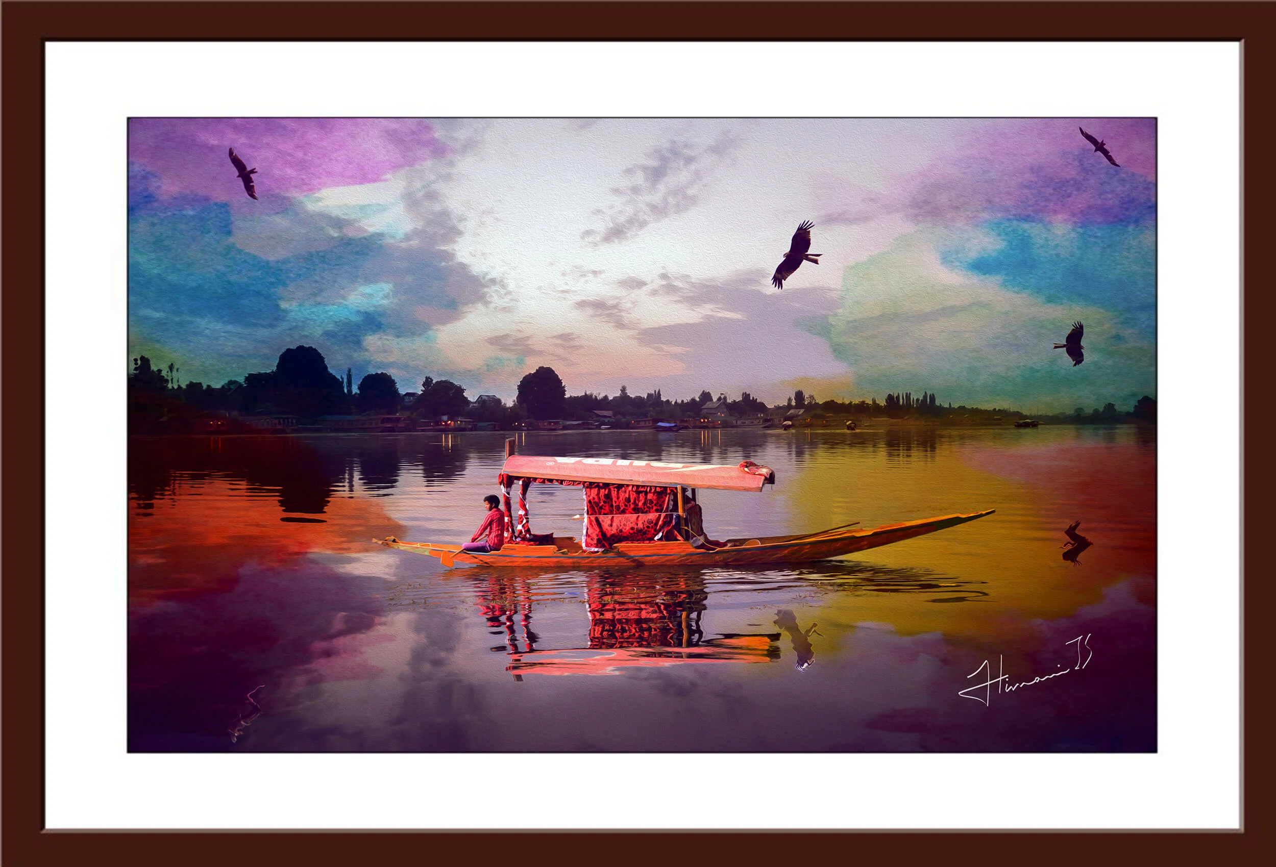 6-4. Lake of paradise - picture framing.jpg