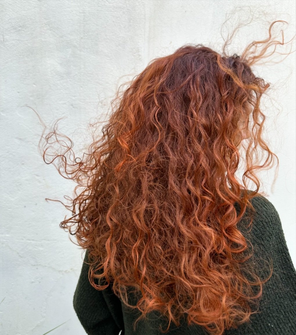 Spring breezes through fiery curls, awakening the wild within 🔥🍃Summer is just around the corner&hellip; time to book in #jamesb #jamesbhair #bristol #bedminster #bs3 #gingerhair #curlyhair #fiery 
Created by James