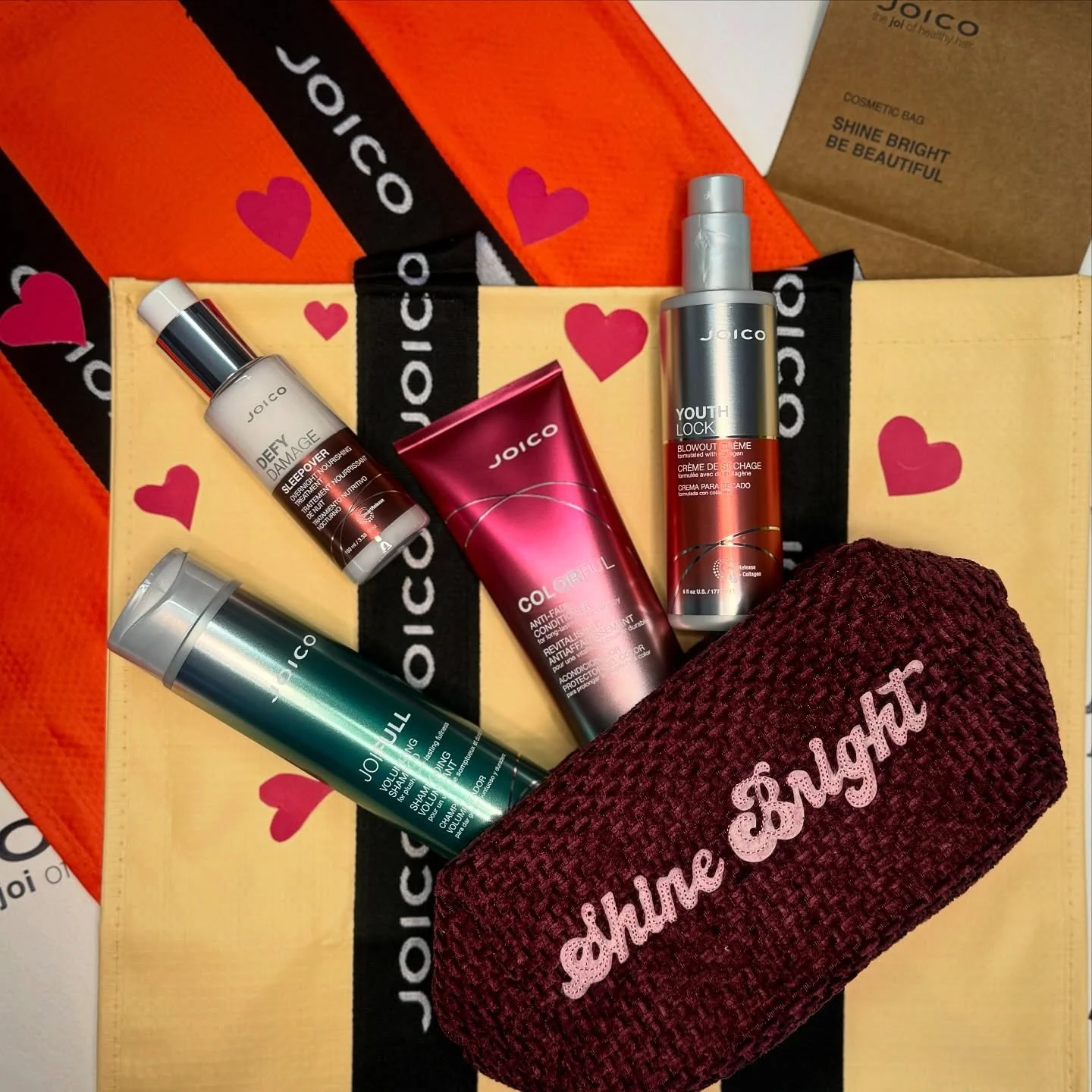 Show some love to your mother figure this Mother's Day! Buy any shampoo, conditioner, and styling product to get a FREE JOICO wash bag and Defy Damage Overnight Nourishing Treatment! Whether it's your birth mum, your chosen mum or your ride or die mu