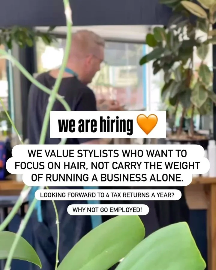 We value stylists who want to focus on hair, not carry the weight of running a business alone...

Self-employment isn&rsquo;t for everyone, and the best stylists know that. The pressure of finding clients, marketing yourself, handling admin, cancella