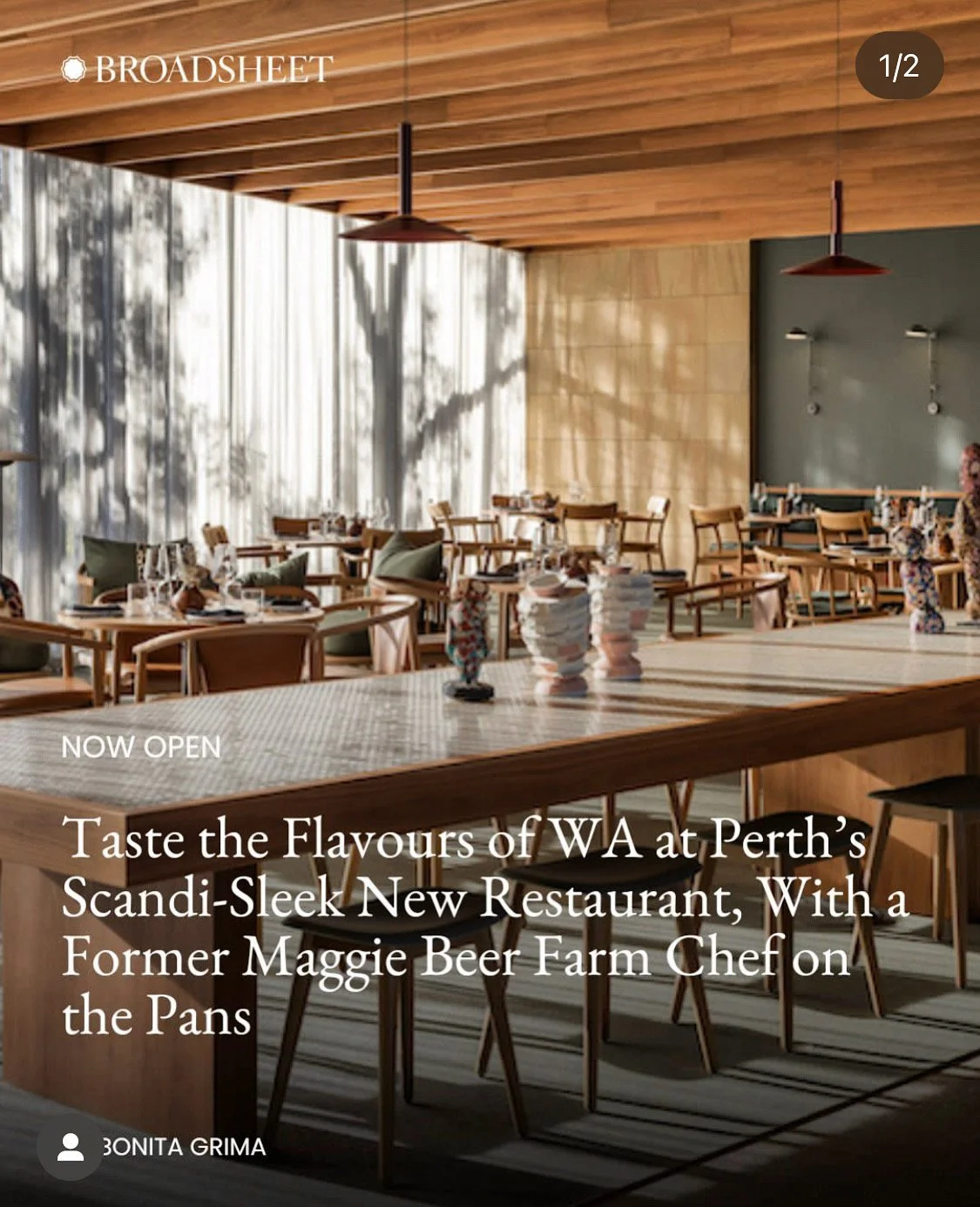 West Kitchen opens at Wonil Hotel Perth - BROADSHEET