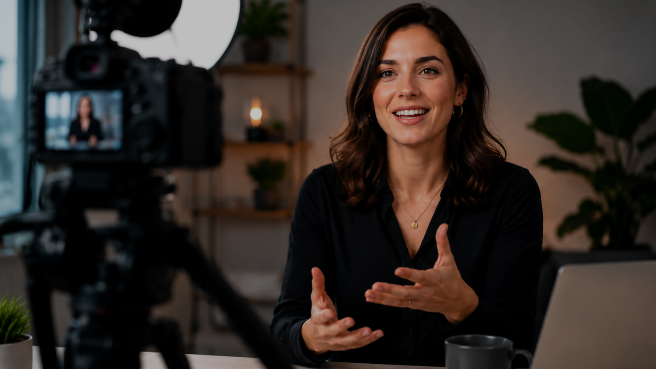 Communicate naturally through the camera