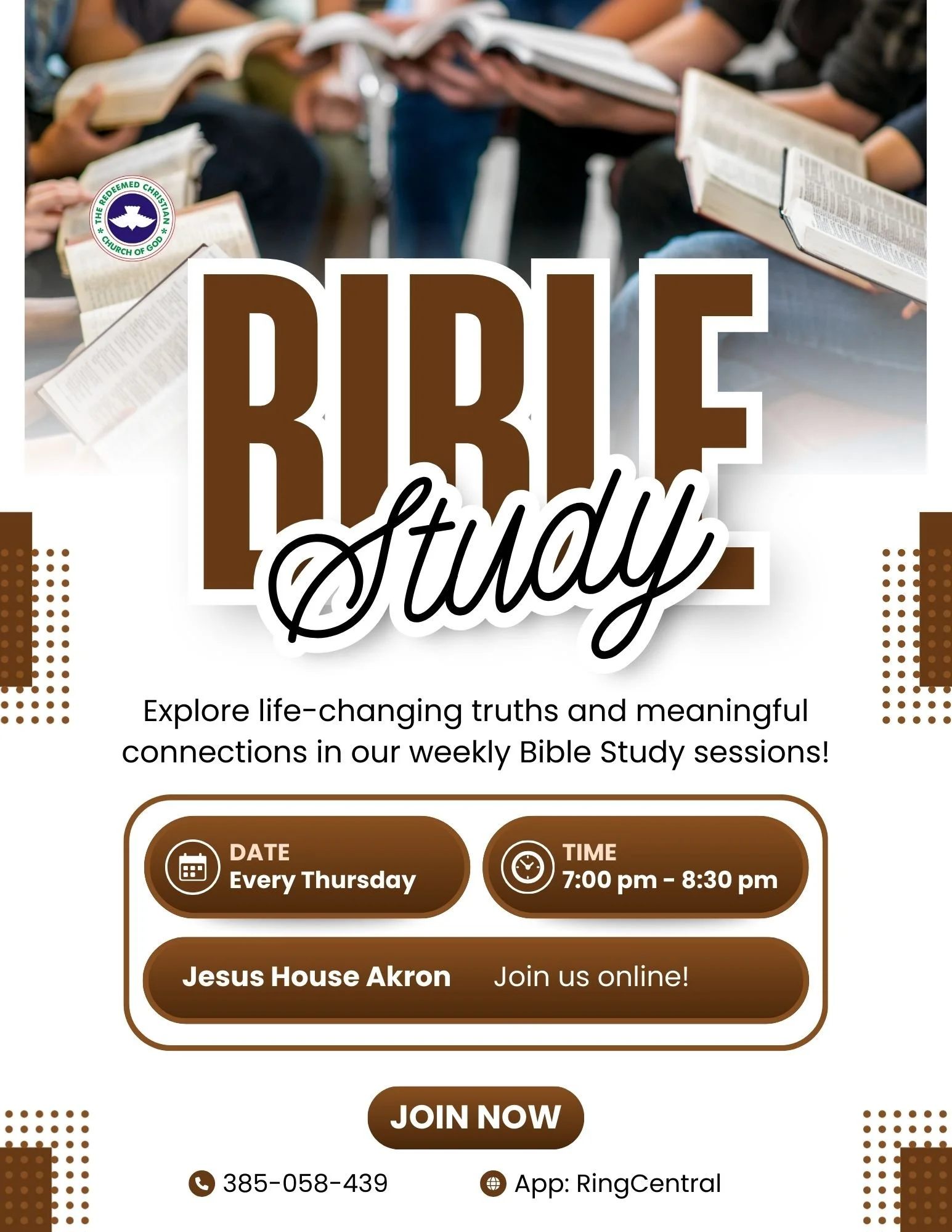 Join us every Thursday 