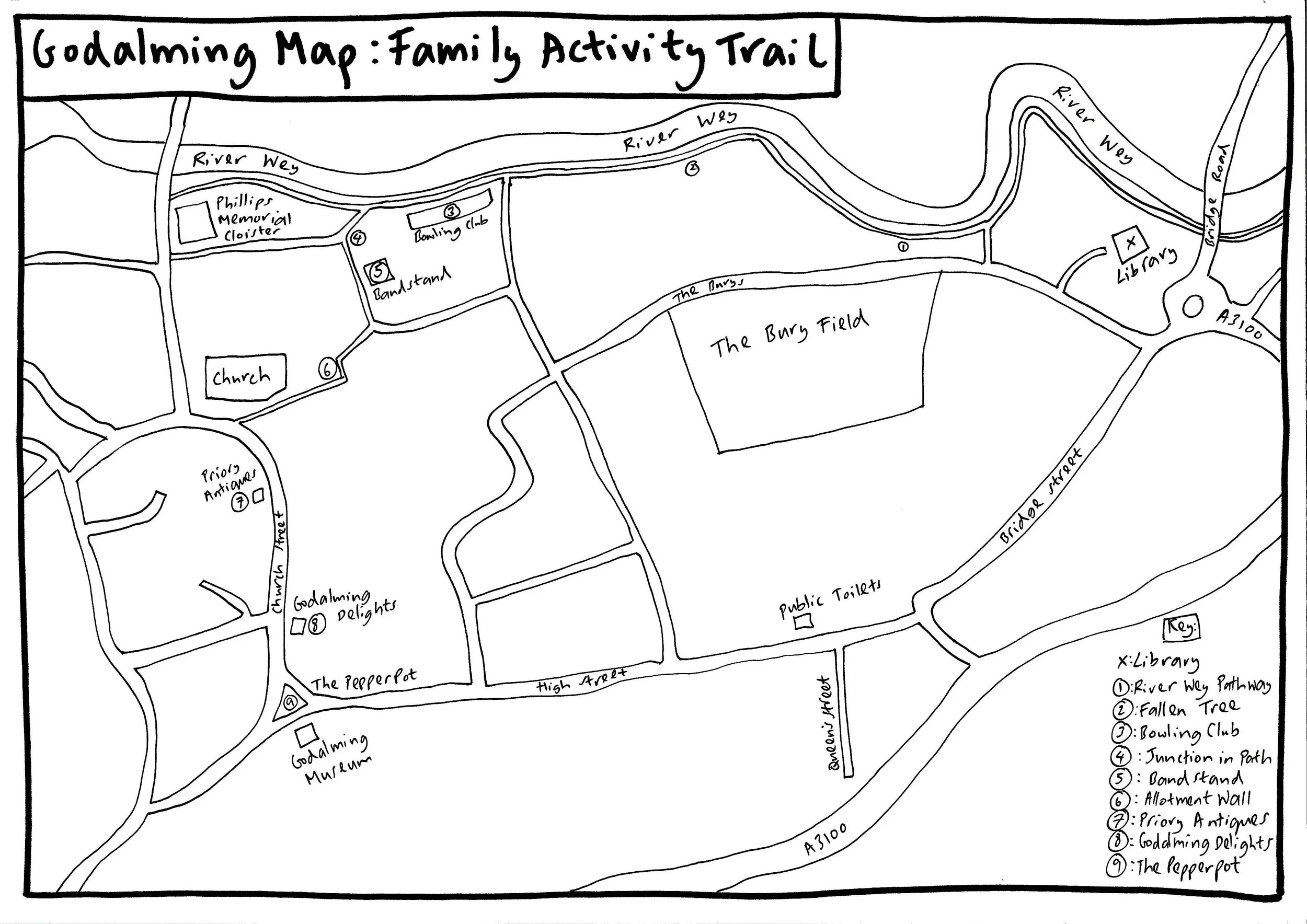 Family Activity Trail in Godalming