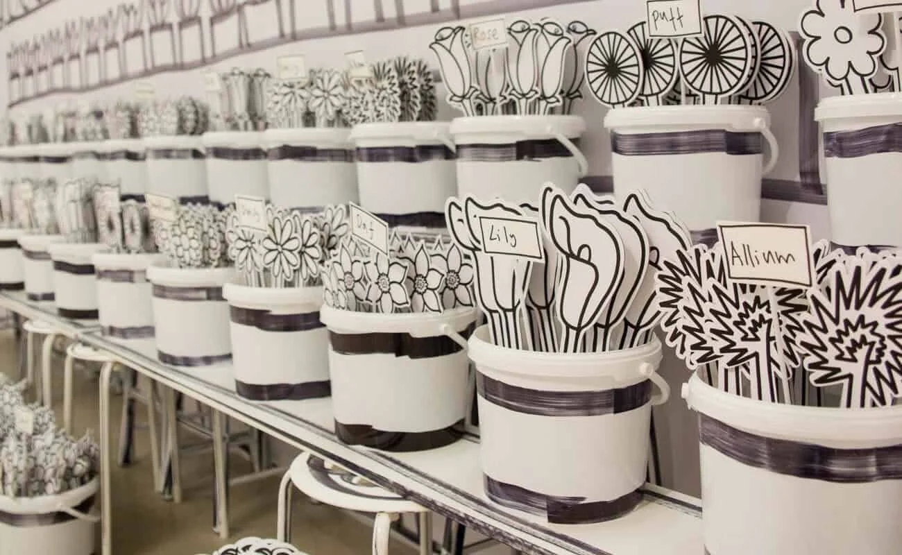 EXCITING NEWS! A Line Florist at Battersea Power Station, London. 23-31 May for halfterm.  Book your ticket @batterseapwrstn  After a sold-out run at The Museum of Modern Art in New York City during February half term, A Line Florist lands at Batters