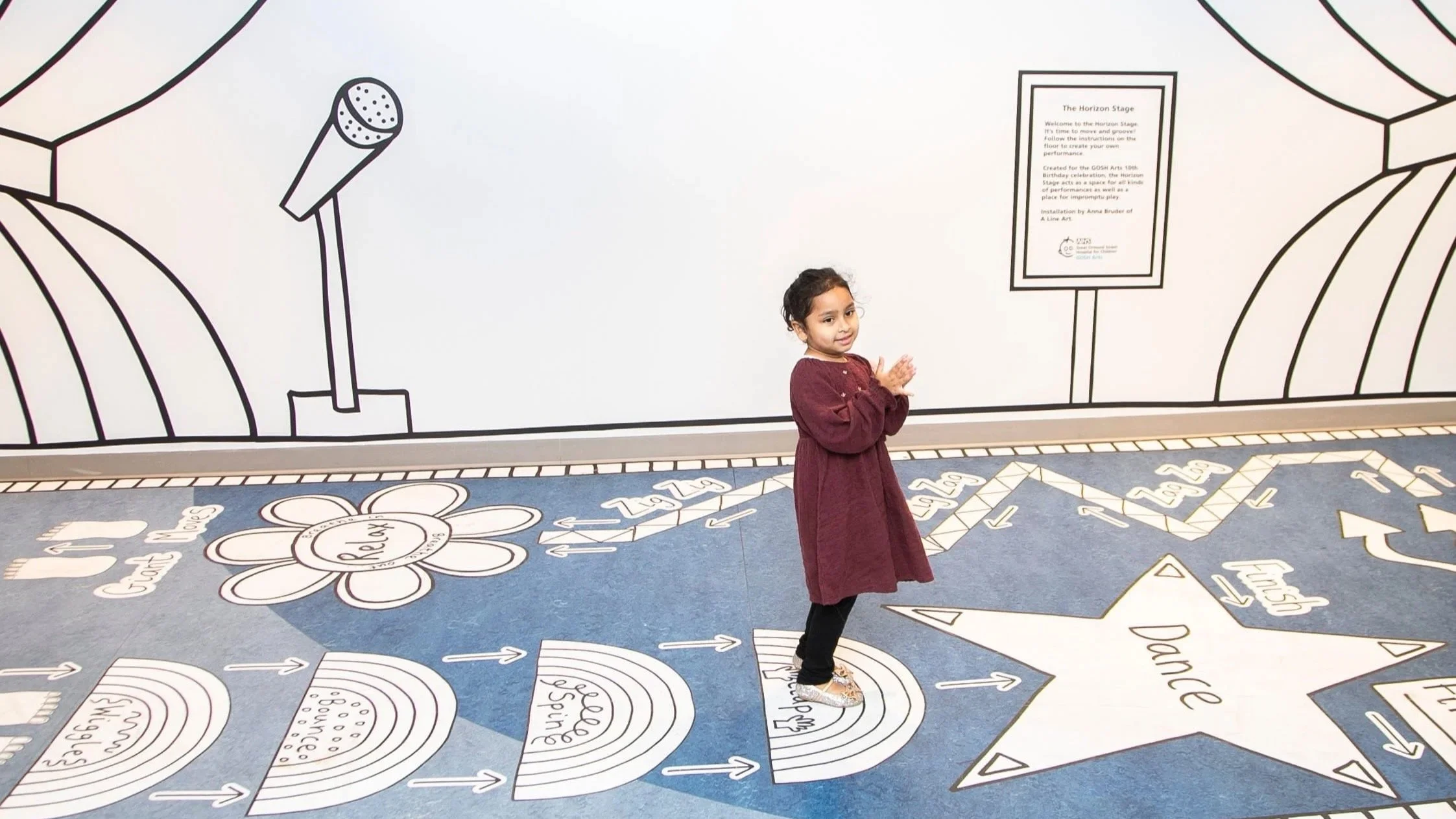 GOSH Arts Festival. Horizon Stage. 2026

Anna Bruder of A Line Art in partnership with GOSH Arts. I was honoured to work with the amazing team @gosh_arts @goshplayteam 

To celebrate the 10 year Anniversary of GOSH Arts Anna Bruder designed and creat