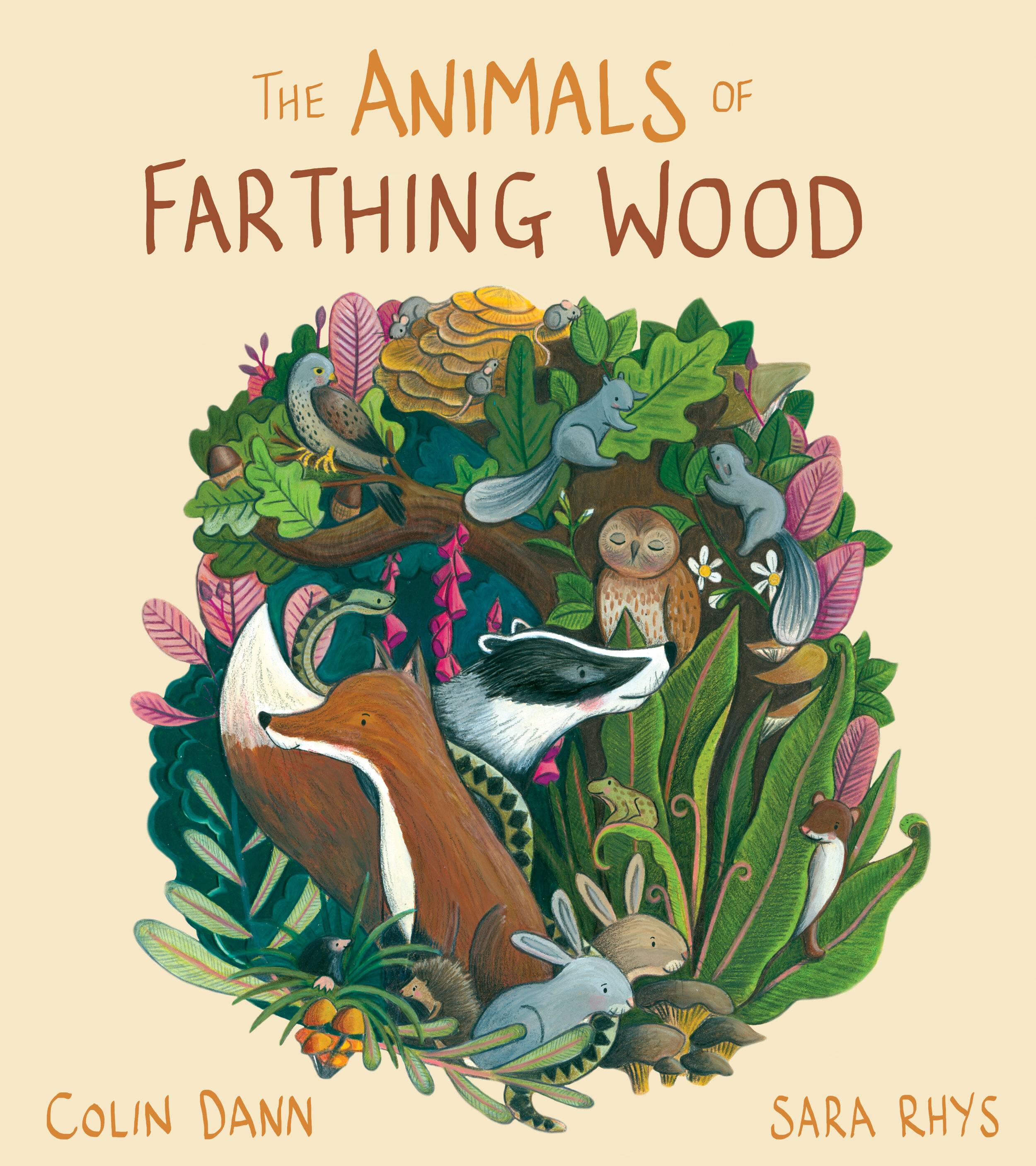 Making an Animals of Farthing Wood Book Cover for my Portfolio — Sara Rhys  Illustration