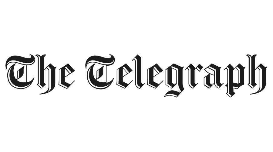  The Telegraph Logo in black text with white background 