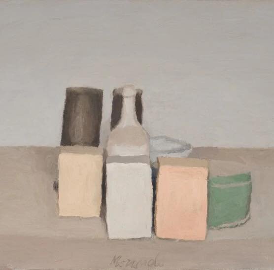 As an inspiration trip, the team went to visit the Giorgio Morandi exhibition at @ estorick which is on until the 28th May. I have always loved the Morandi still life that is in the permanent collection and will often just pop in to admire its tranqu