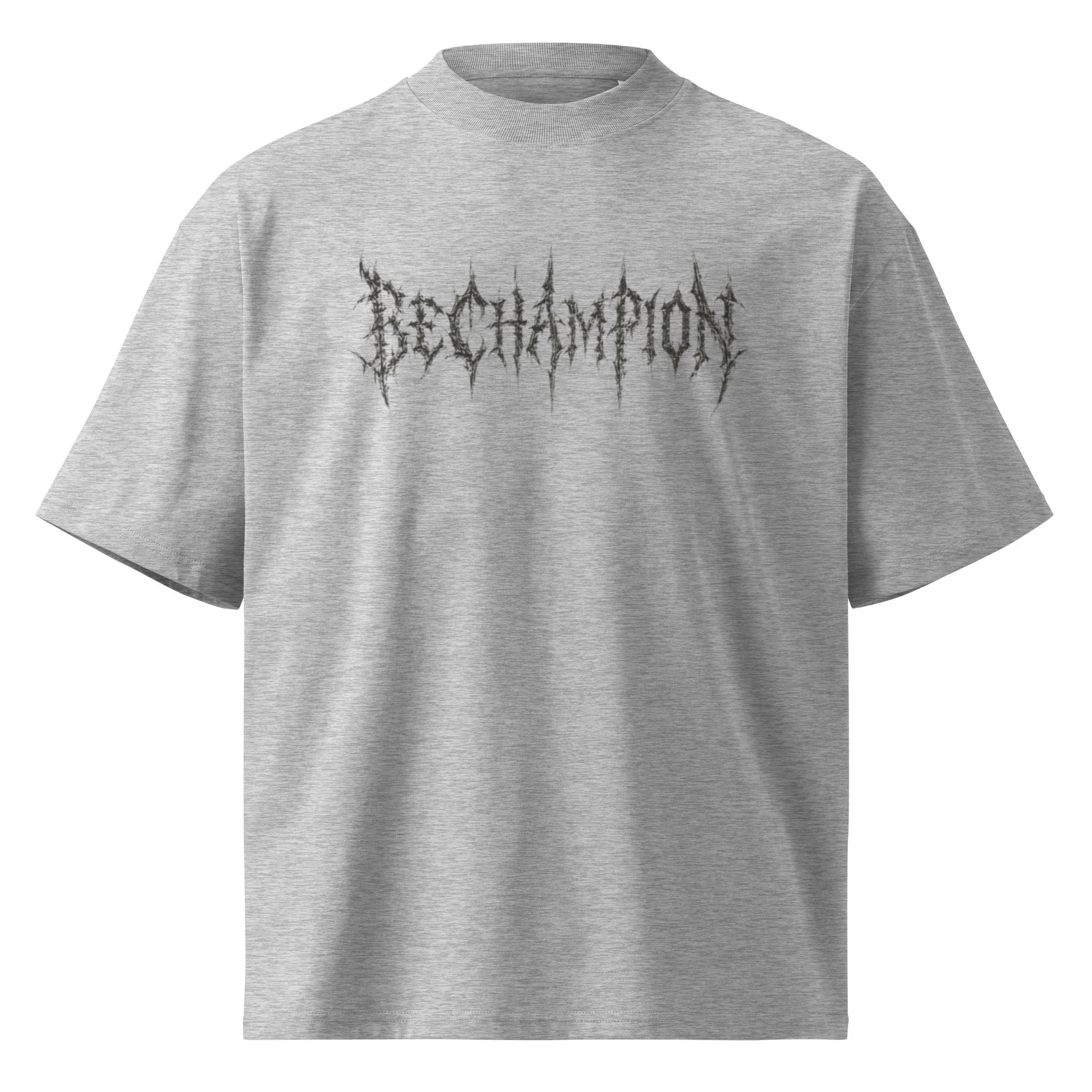 unisex-organic-oversized-high-neck-blaster-2.0-t-shirt-heather-grey-front-6a8d60a3c7887.jpg