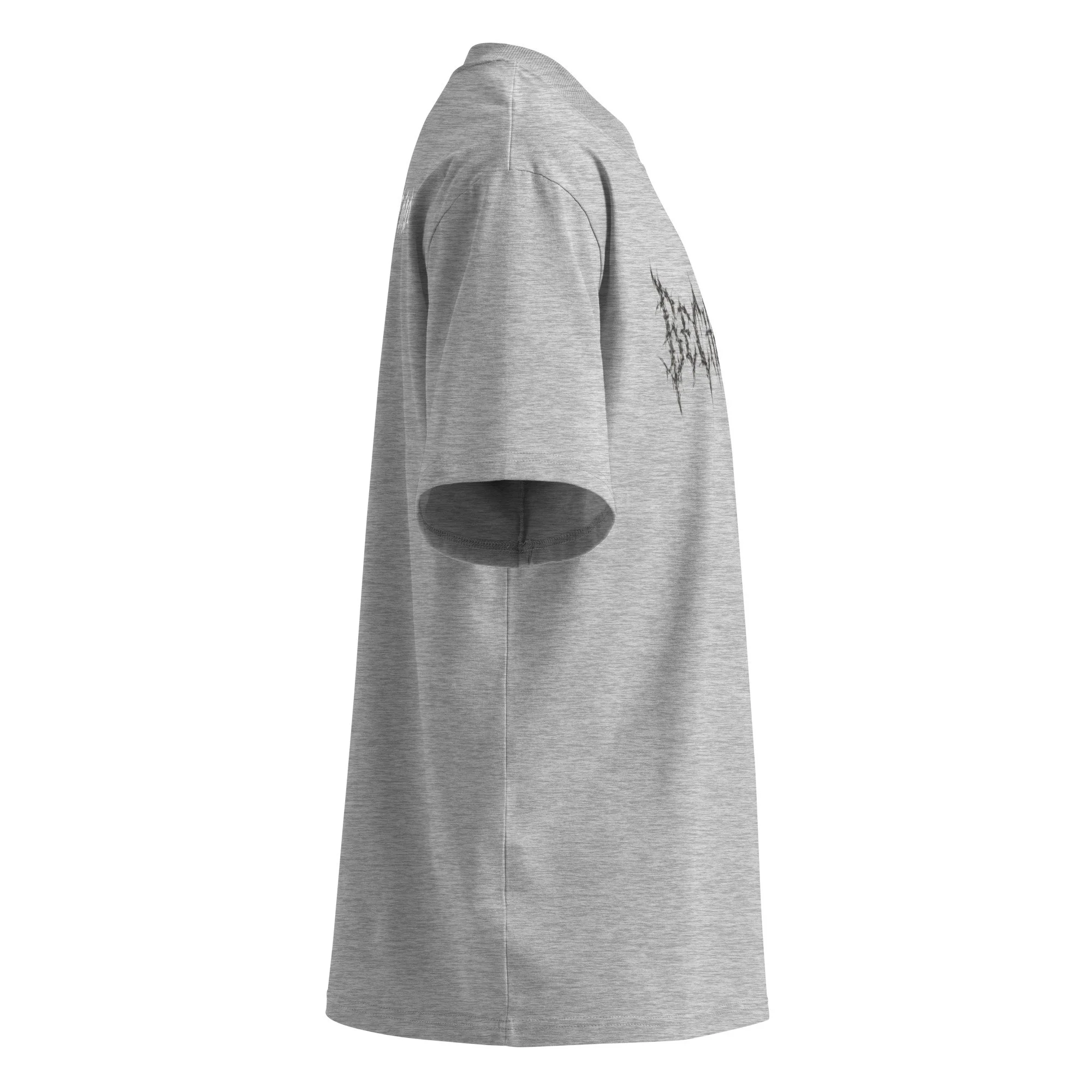 unisex-organic-oversized-high-neck-blaster-2.0-t-shirt-heather-grey-right-6a8d60a3c7ef5.jpg