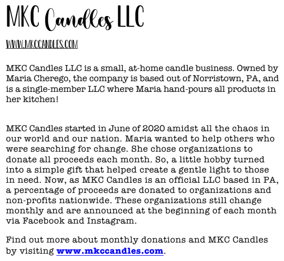 MKC Candles LLC