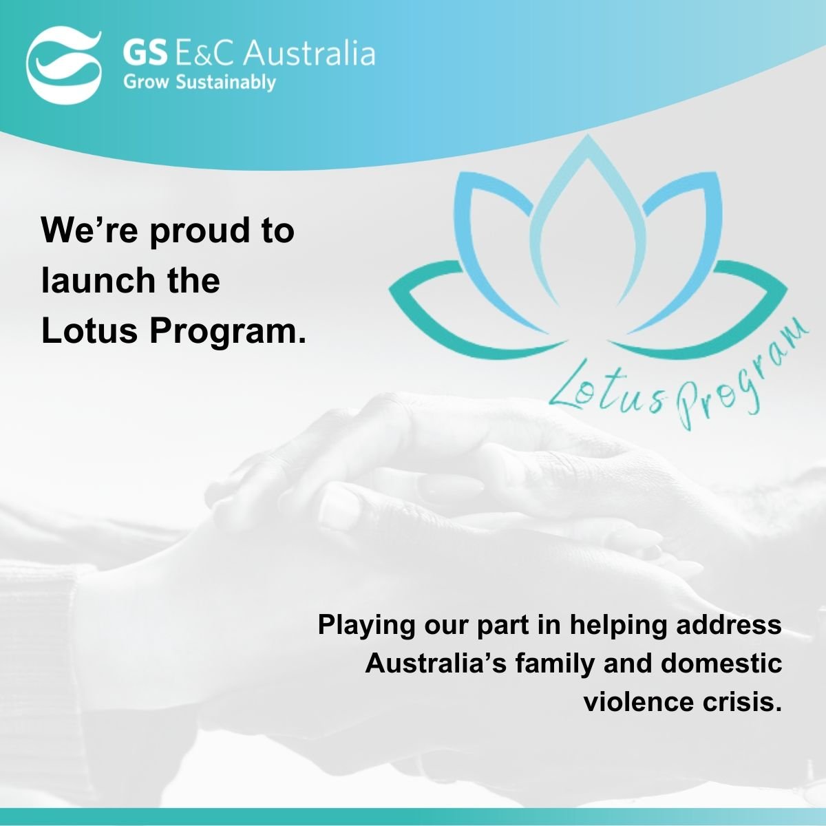 Partnering with GS E&C Australia to Launch the Lotus Program ...