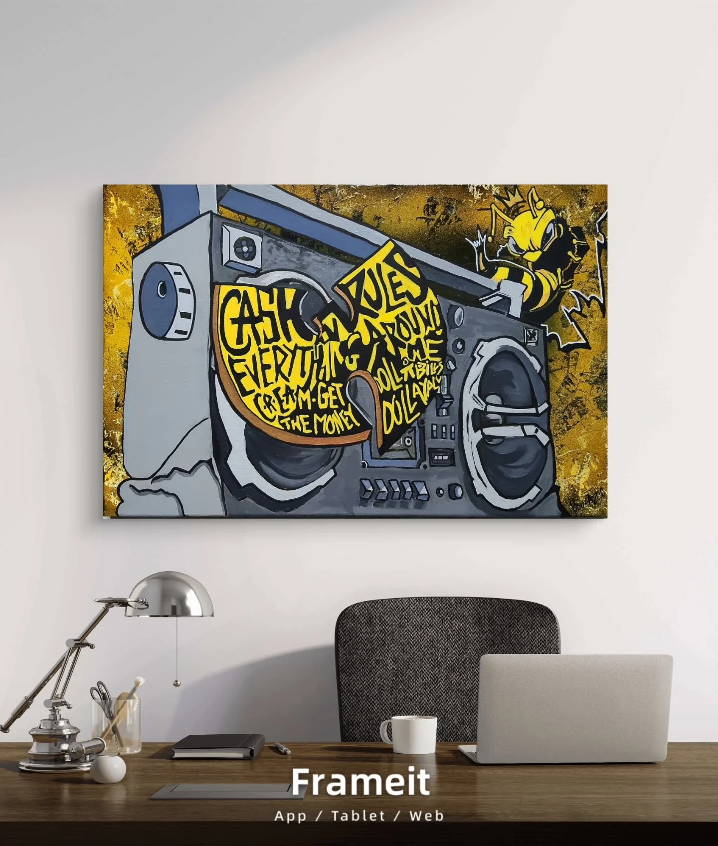 C.R.E.A.M

Mixed media on Canva

60x40 cm

#fanart #wutang #wutangisforthechildren 
#art #artwork