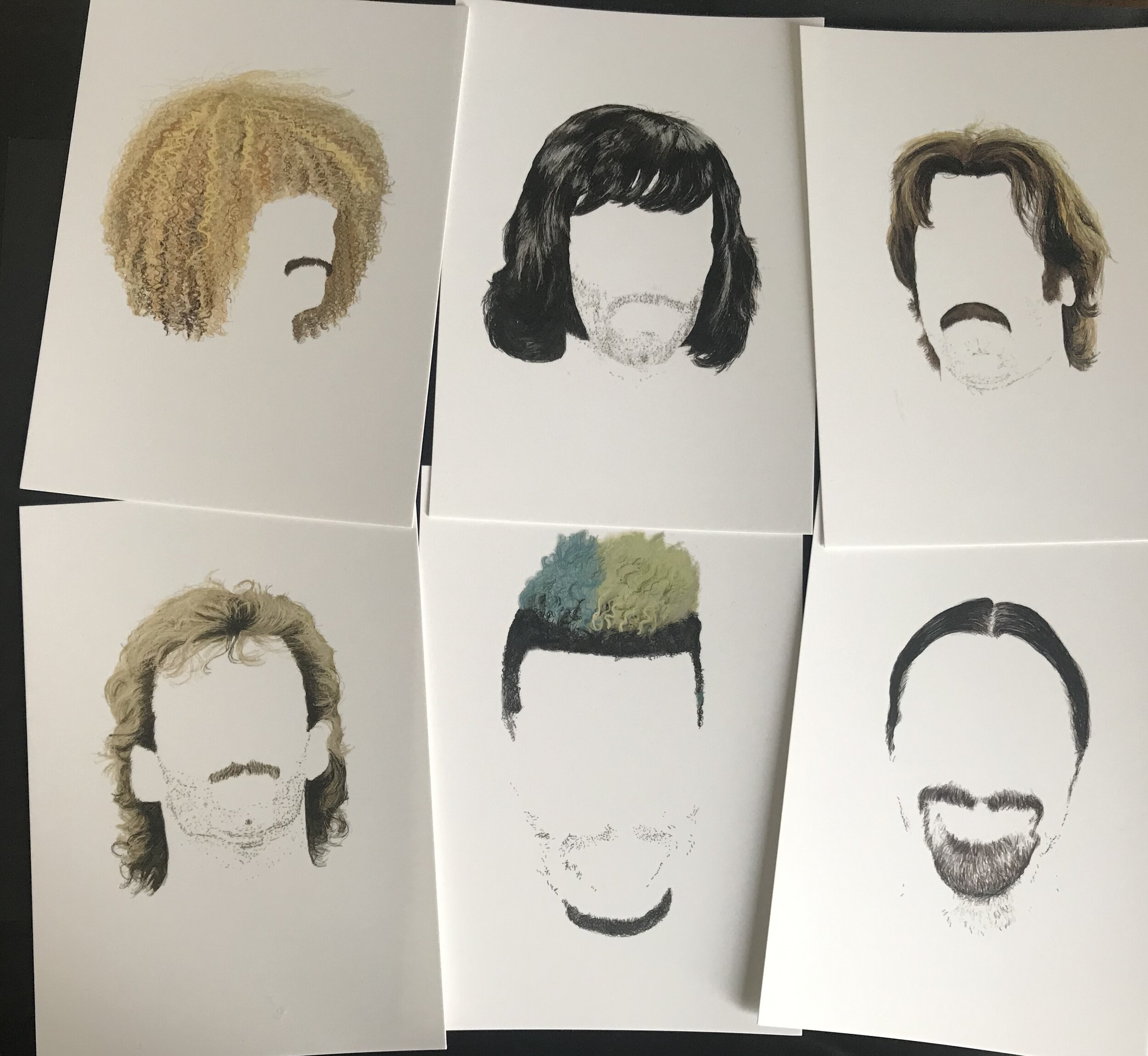 Fhairplay footballers postcards pack of 6