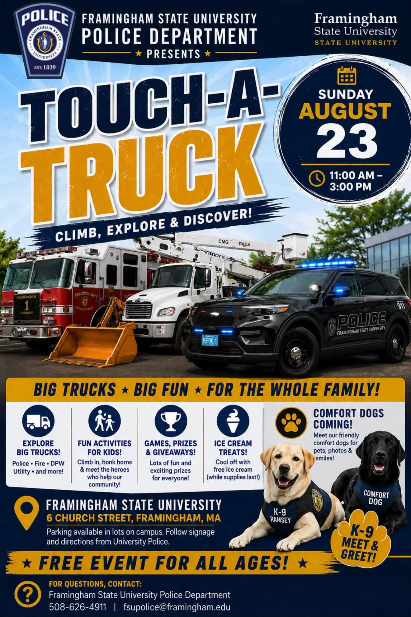 Touch-a-truck 2026 flyer
