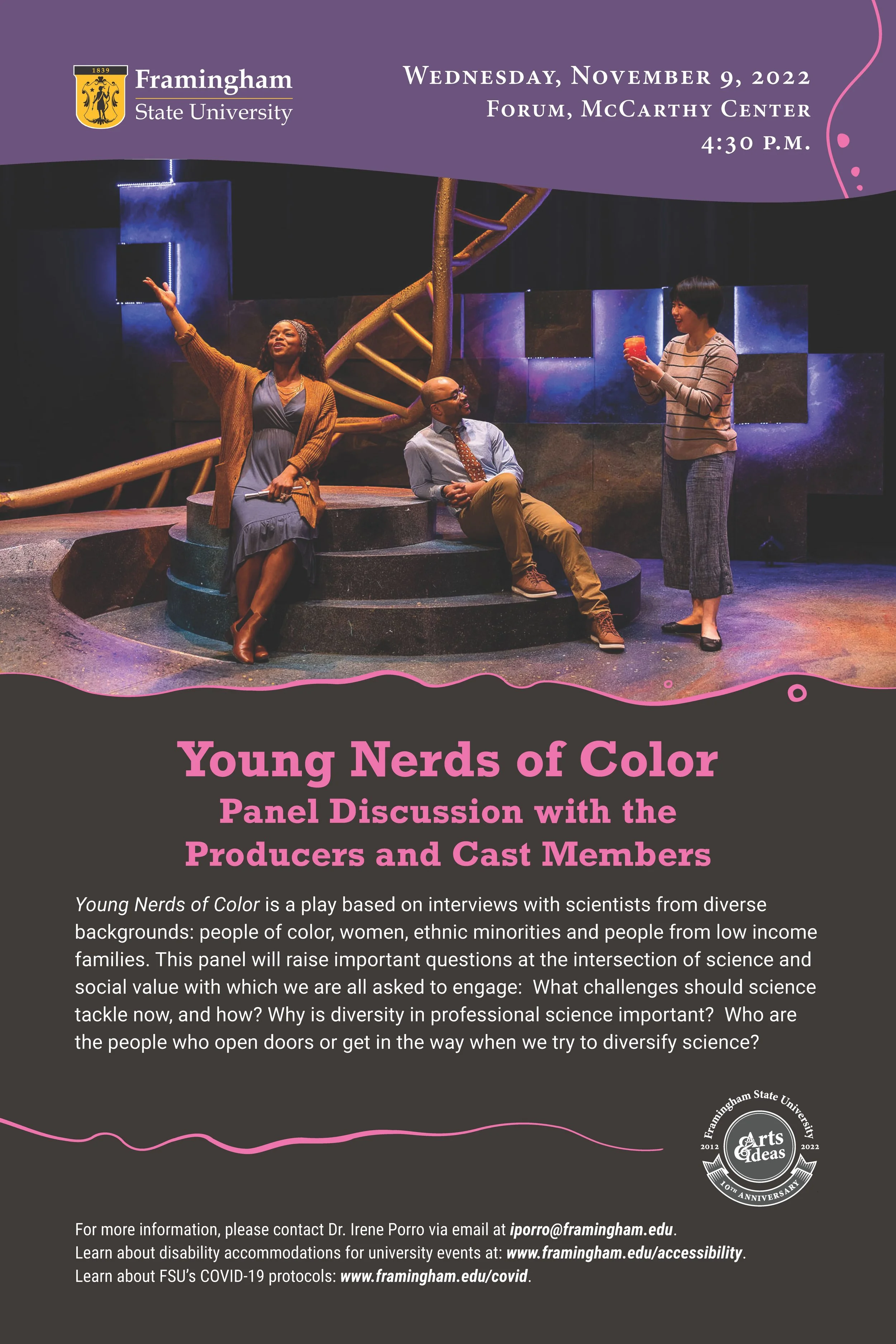 Young Nerds of Color Panel Discussion with the Producers and Cast Members