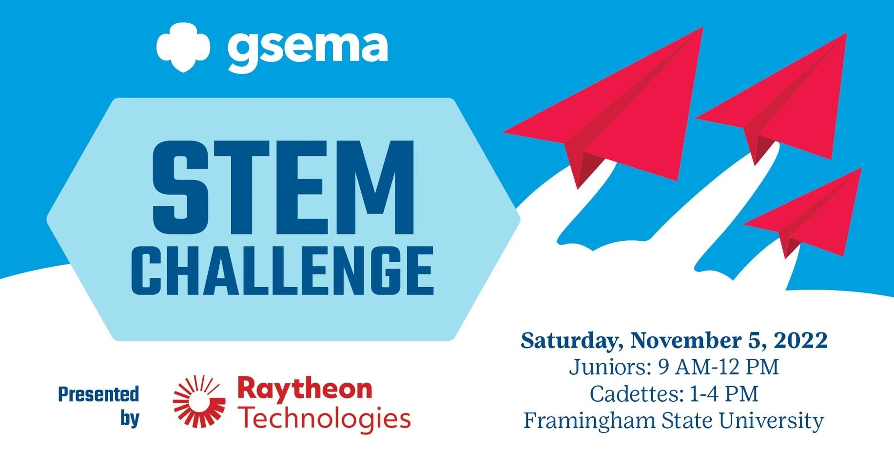 GSEMA - STEM Challenge Presented by Raytheon: Industrial Engineering —  Christa Corrigan McAuliffe Center
