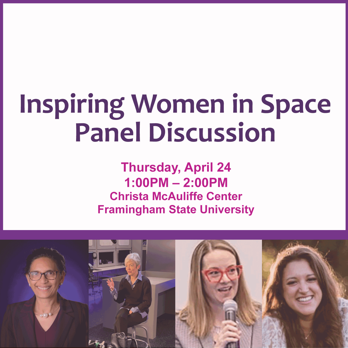 Inspiring Women in Space Panel Discussion