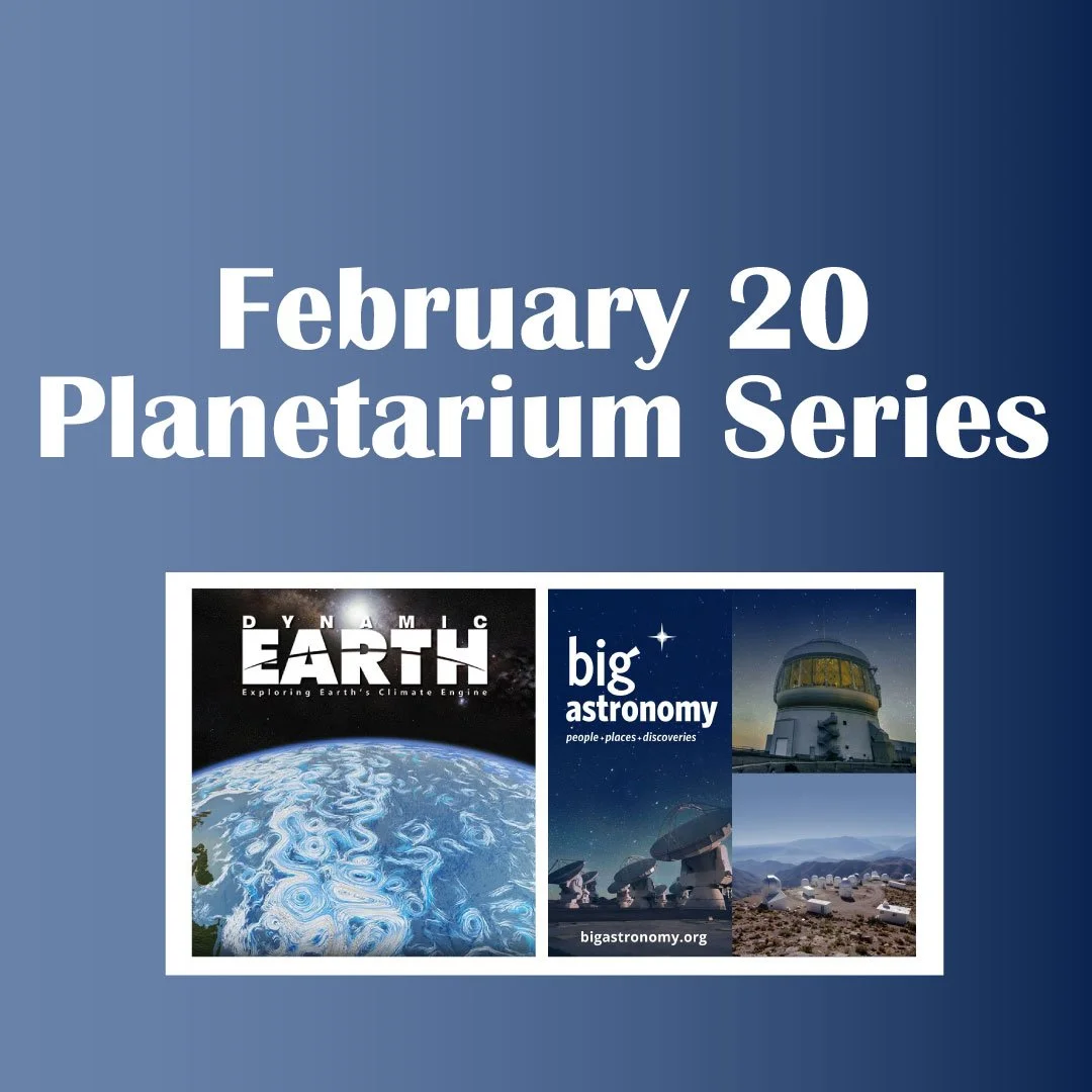 February 20: Public Planetarium Film Series