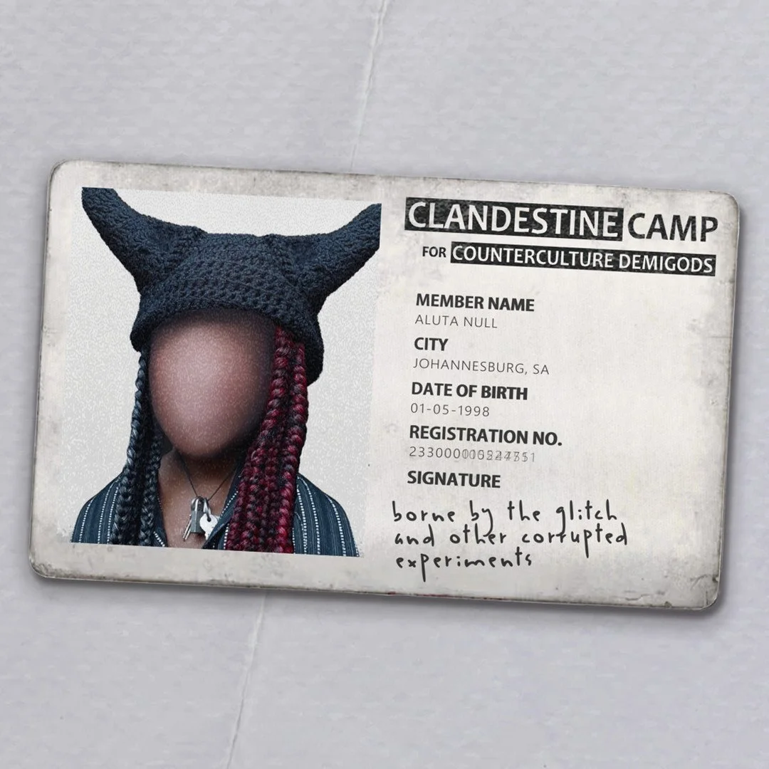 CLANDESTINE CAMP FOR COUNTERCULTURE DEMIGODS by Aluta Null