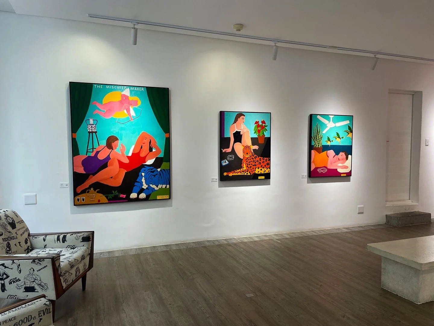 WORLDART is excited to welcome you tonight for First Thursday! 

𝘾𝙖𝙣𝙙𝙮𝙛𝙡𝙤𝙨𝙨 𝙋𝙖𝙧𝙖𝙙𝙞𝙨𝙚 &mdash; JP Meyer&rsquo;s solo exhibition, where bold visual language and playful energy meet the mythical and everyday.

𝘾𝙖𝙥𝙚 𝙏𝙤𝙬𝙣 𝙋𝙝𝙤𝙩