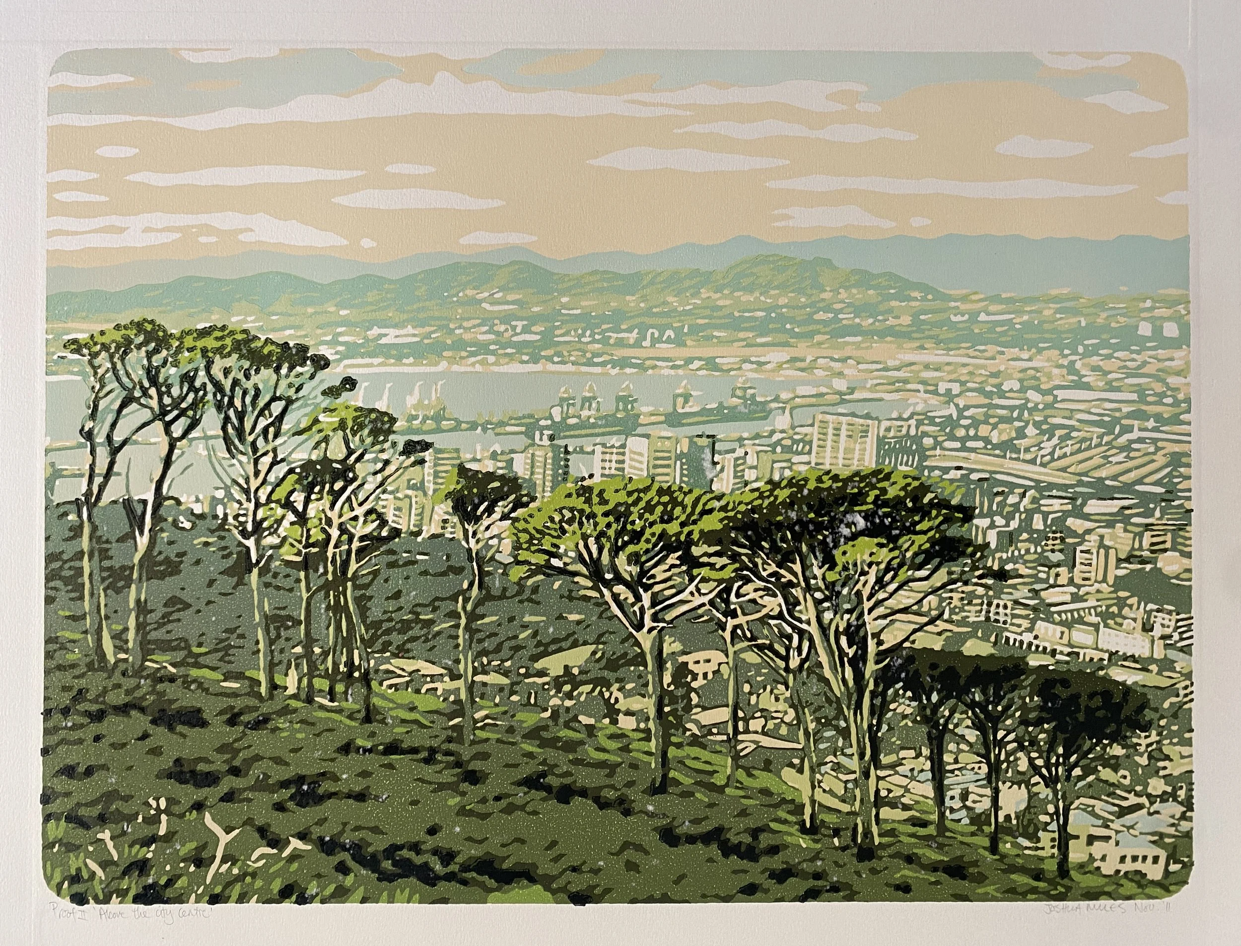 Above the city centre