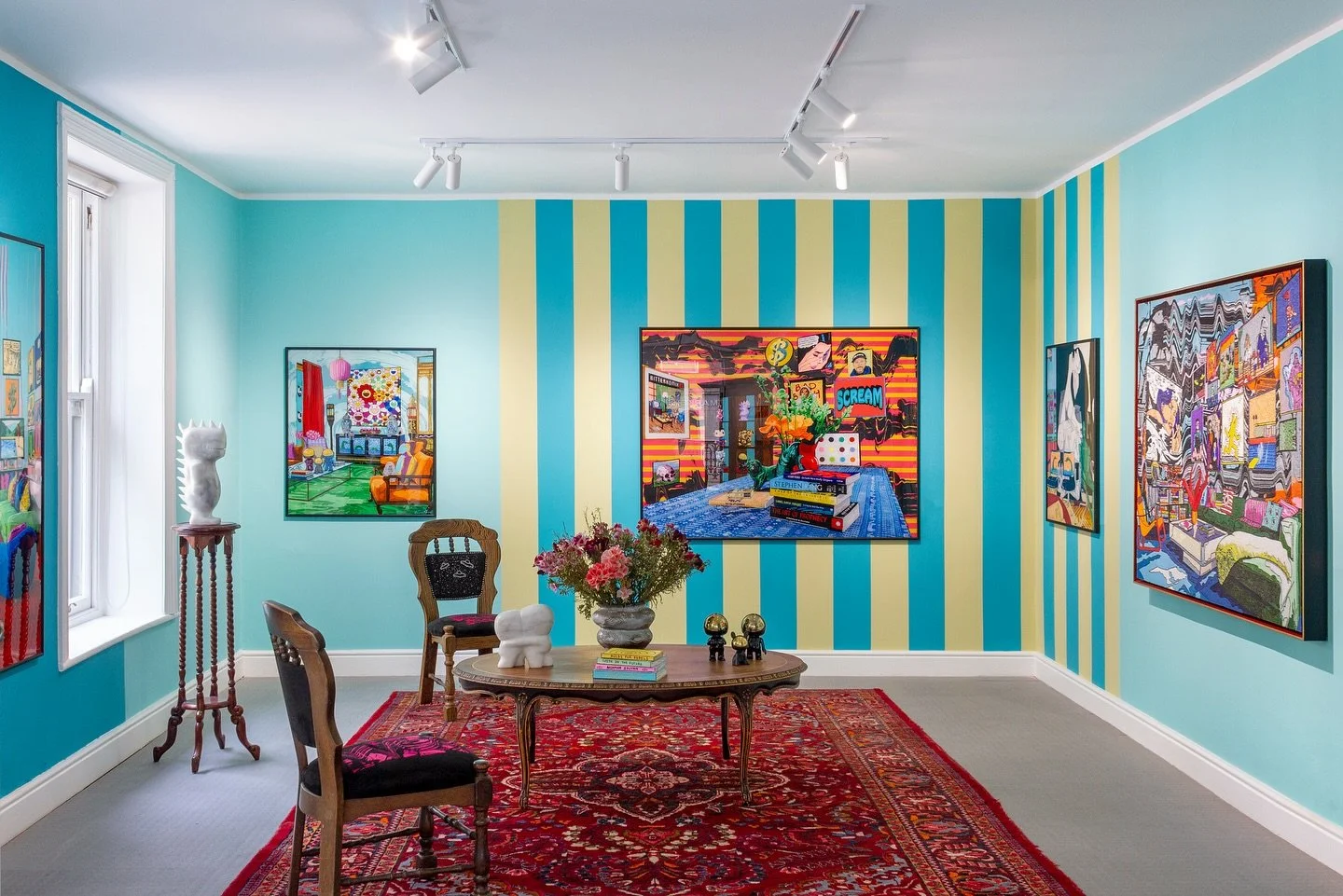 𝙄𝙎 𝙏𝙃𝙄𝙎 𝙏𝙃𝙀 𝙍𝙀𝘼𝙇 𝙇𝙄𝙁𝙀?
a solo exhibition by Norman O&rsquo;Flynn

𝘐𝘯 𝘵𝘩𝘪𝘴 𝘦𝘹𝘩𝘪𝘣𝘪𝘵𝘪𝘰𝘯, 𝘕𝘰𝘳𝘮𝘢𝘯 𝘖&rsquo;𝘍𝘭𝘺𝘯𝘯 𝘵𝘳𝘢𝘯𝘴𝘧𝘰𝘳𝘮𝘴 𝘪𝘯𝘵𝘦𝘳𝘪𝘰𝘳𝘴 𝘪𝘯𝘵𝘰 𝘤𝘩𝘢𝘳𝘨𝘦𝘥 𝘴𝘵𝘢𝘨𝘦𝘴 𝘸𝘩𝘦𝘳𝘦 𝘤𝘶𝘭𝘵𝘶